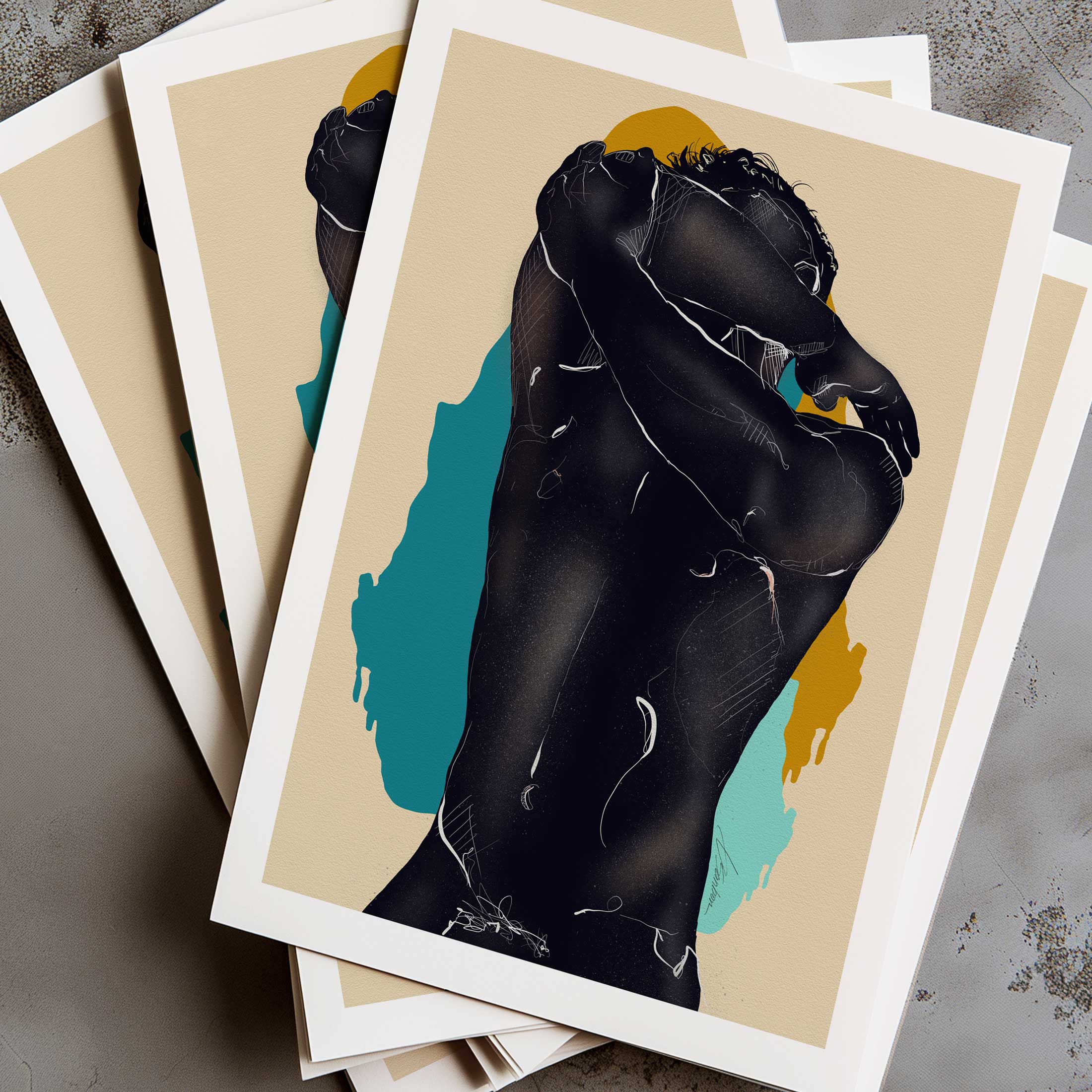 Sunrise Sunset - Art Print Artist Brenden Sanborn