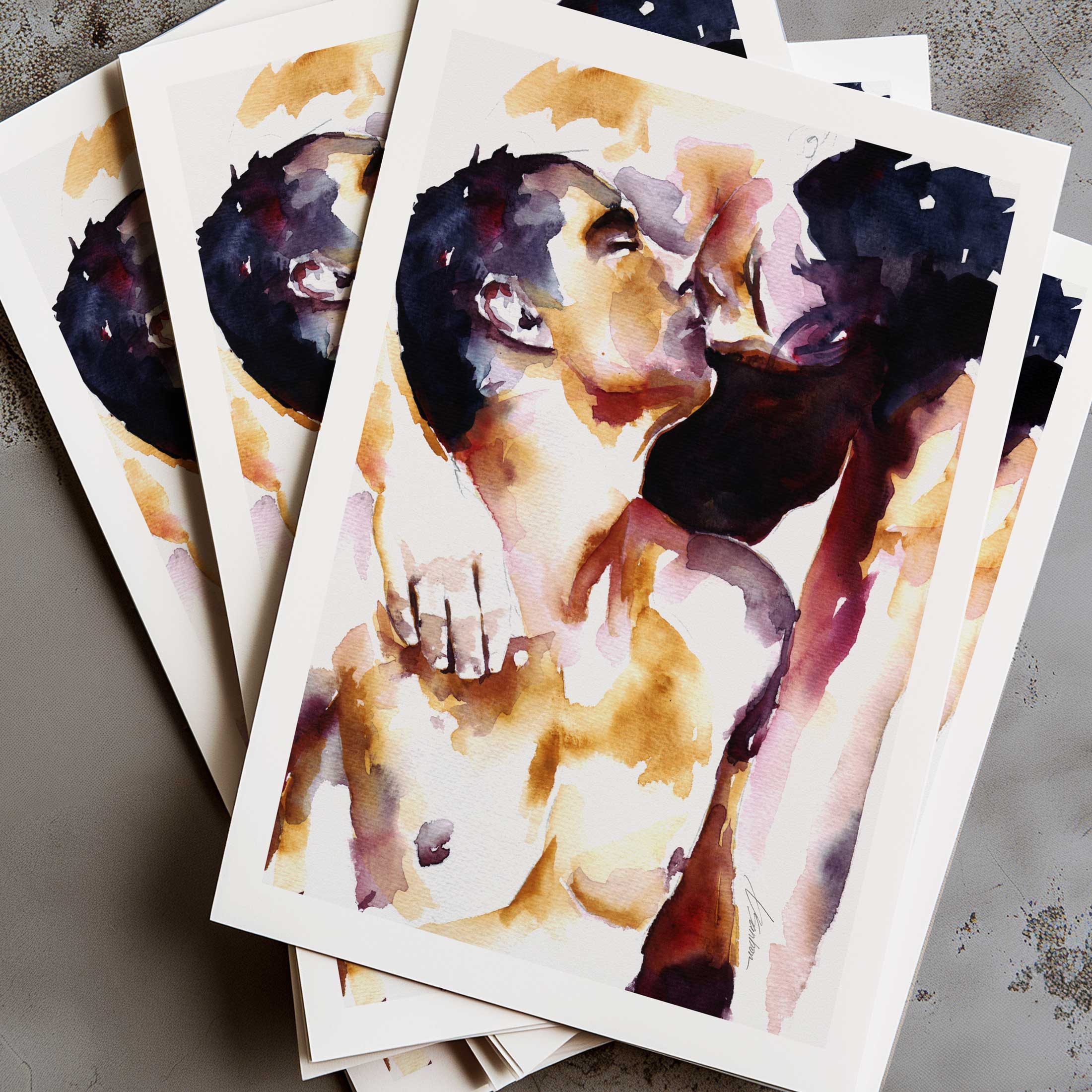 Soft Murmurs and Tender Touch – Art Print Artist Brenden Sanborn