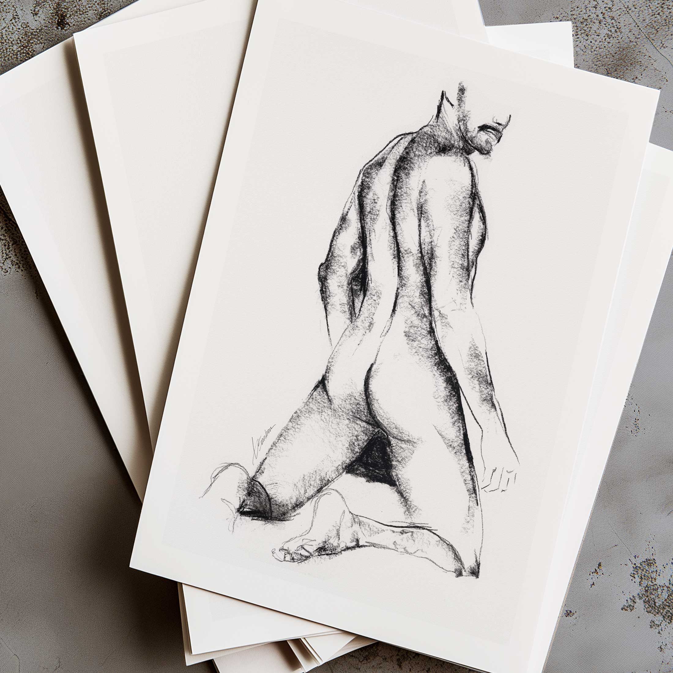 Look Back Softly – Art Print Artist Brenden Sanborn