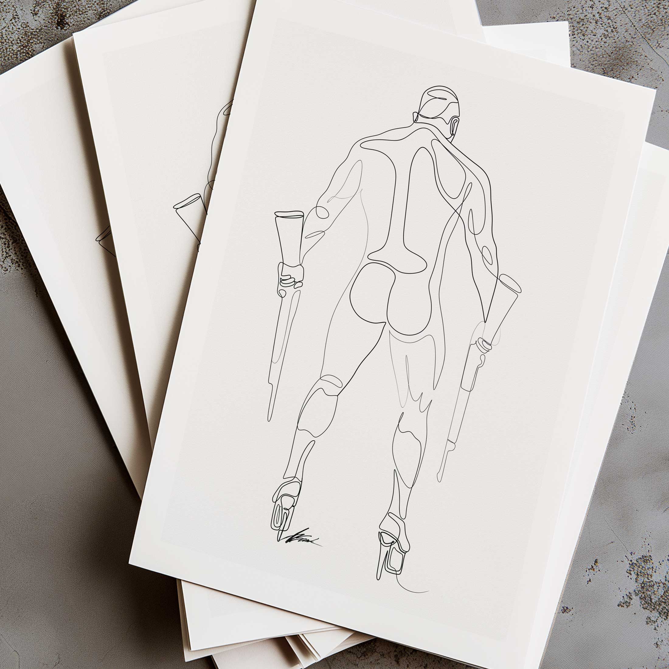 Heels and Heat – Art Print Artist Brenden Sanborn