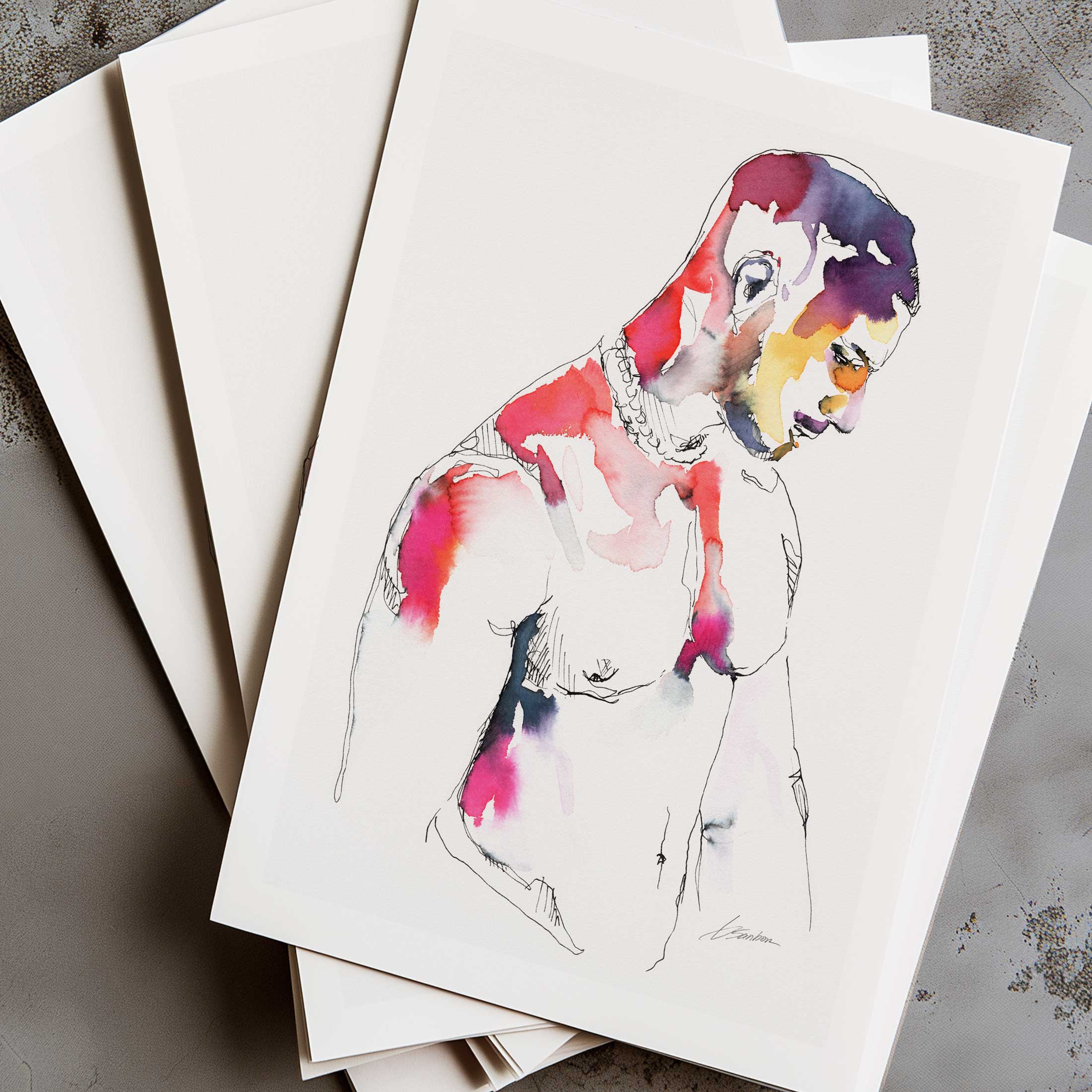 Quiet Reflection – Art Print Artist Brenden Sanborn