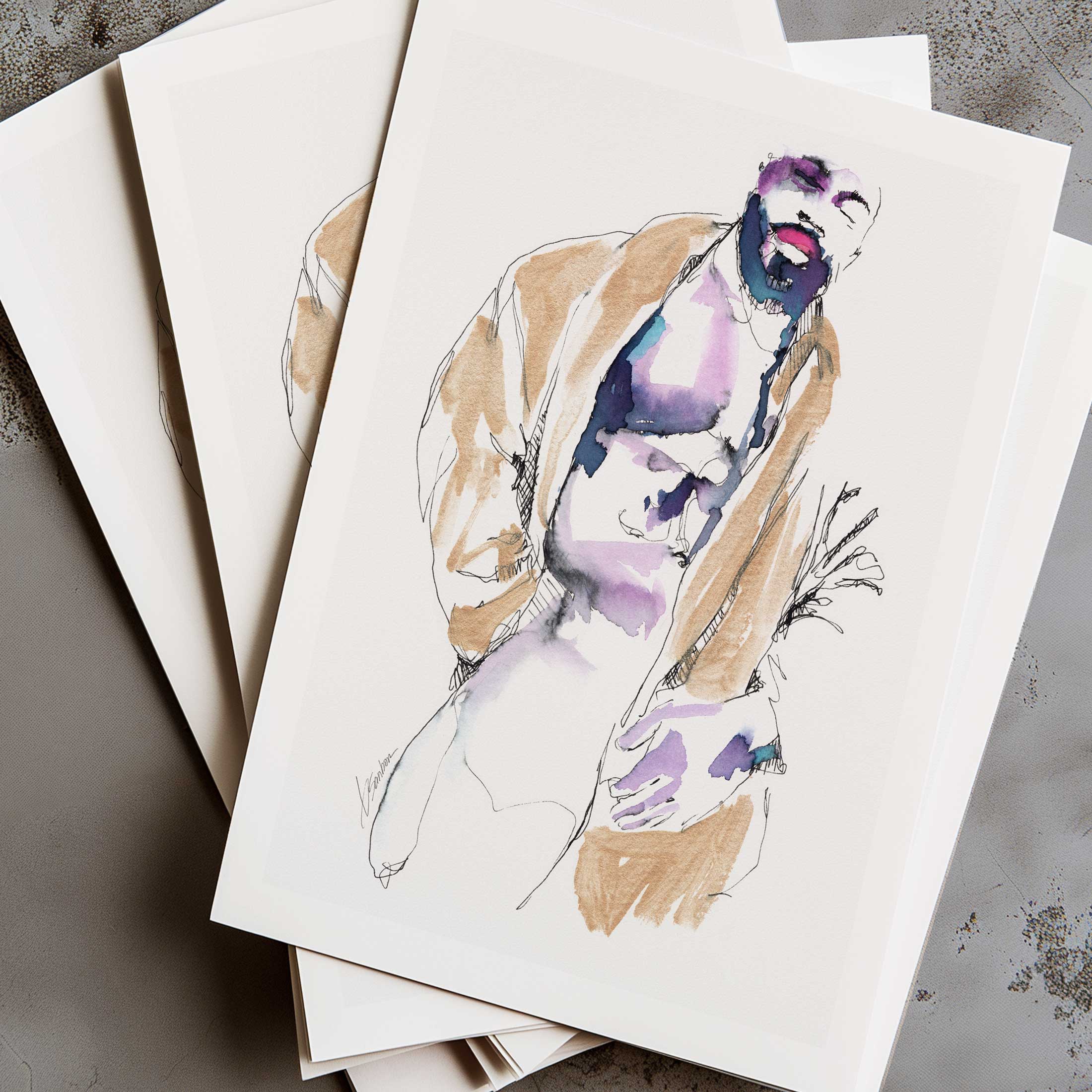 Soft Embrace of Morning – Art Print Artist Brenden Sanborn