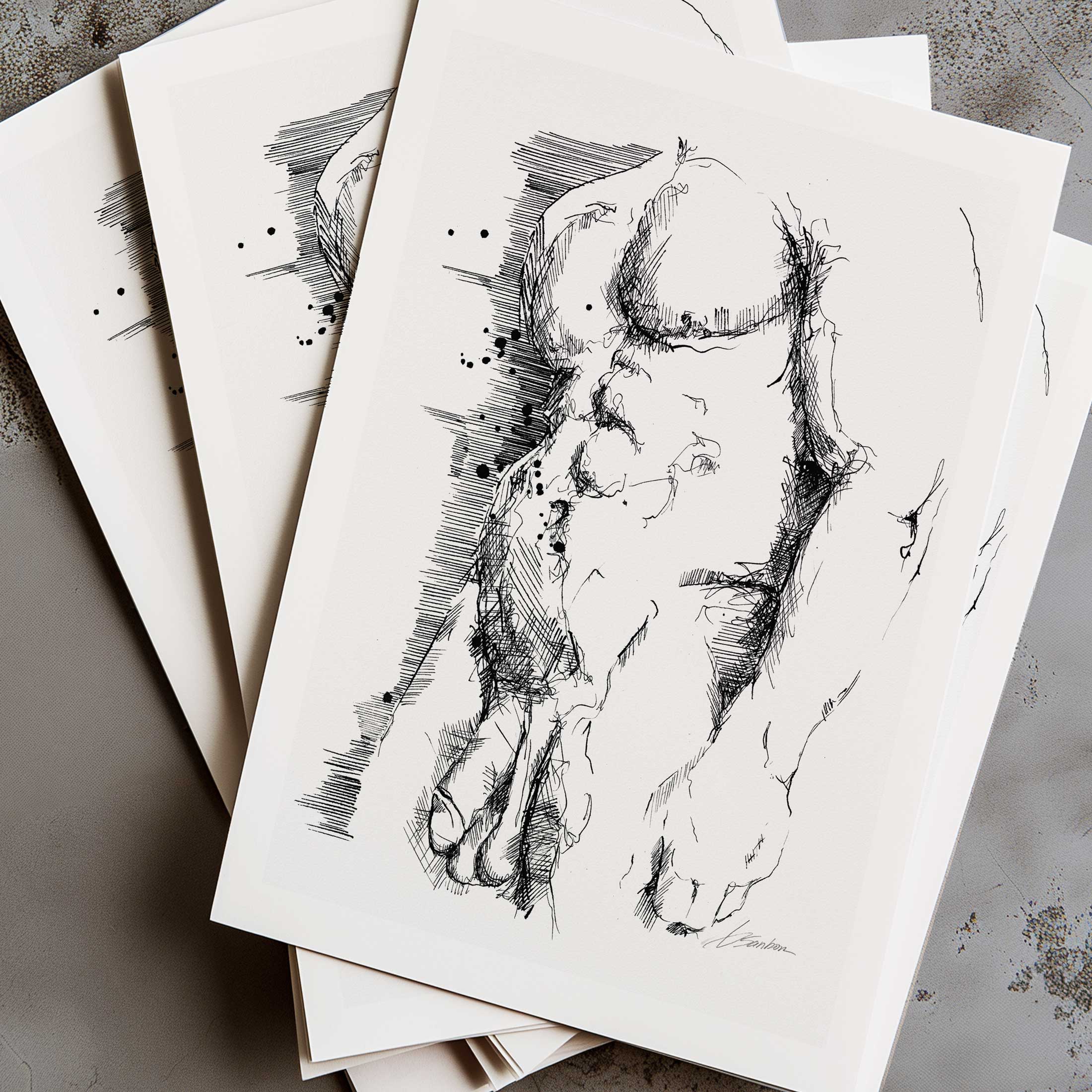 Gravity and Grace – Art Print Artist Brenden Sanborn