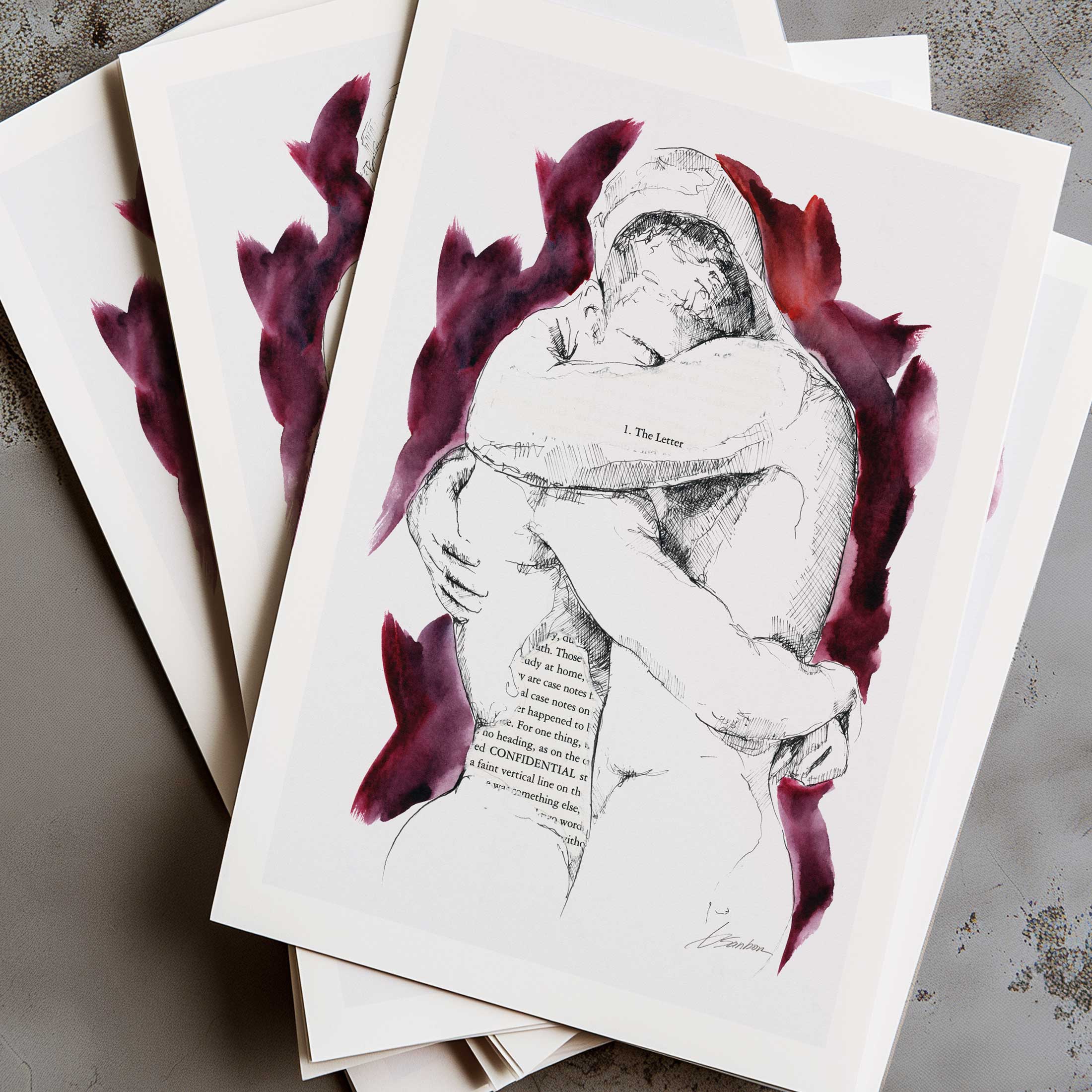 Love Letter - Art Print Artist Brenden Sanborn