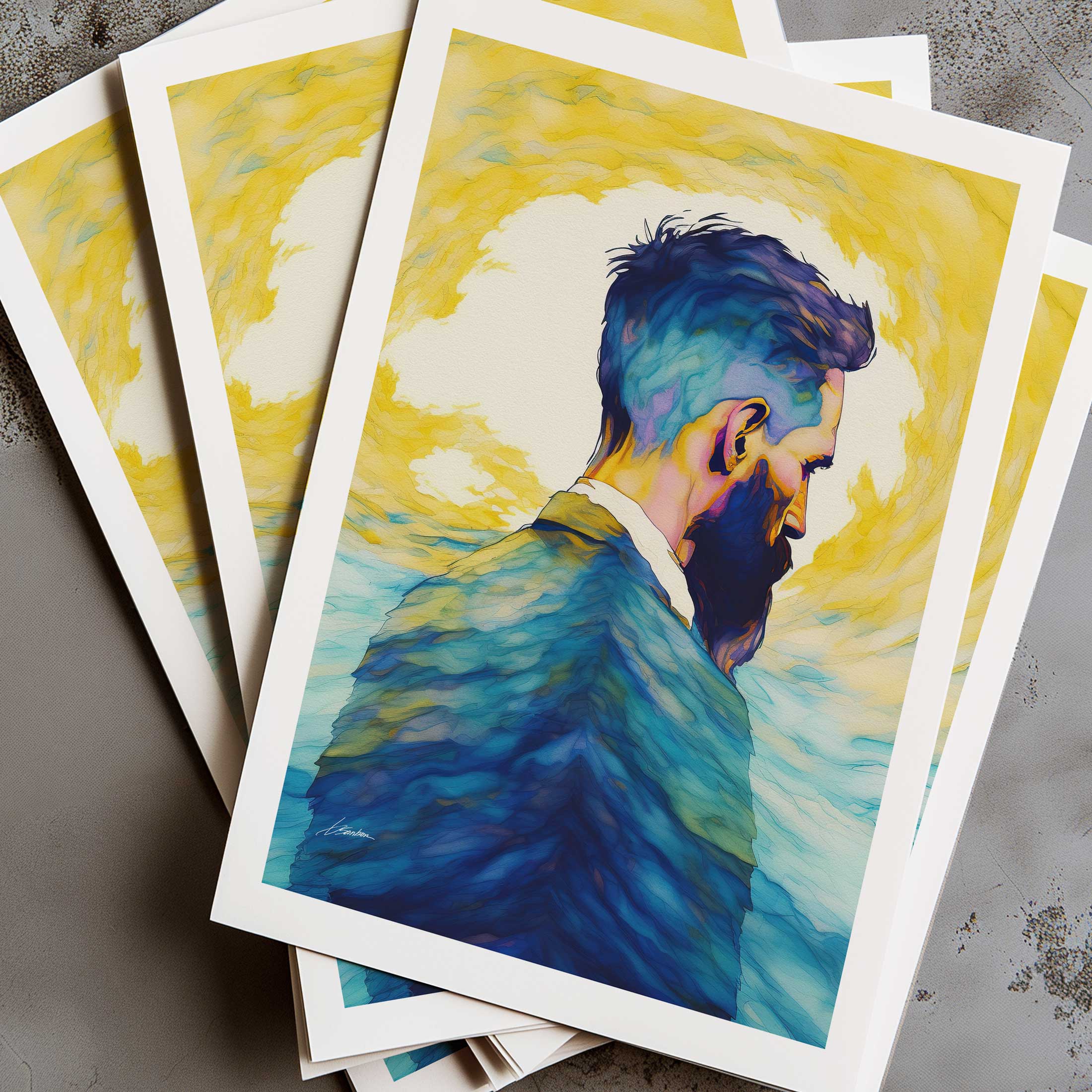 The Weight of the Tide – Art Print Artist Brenden Sanborn