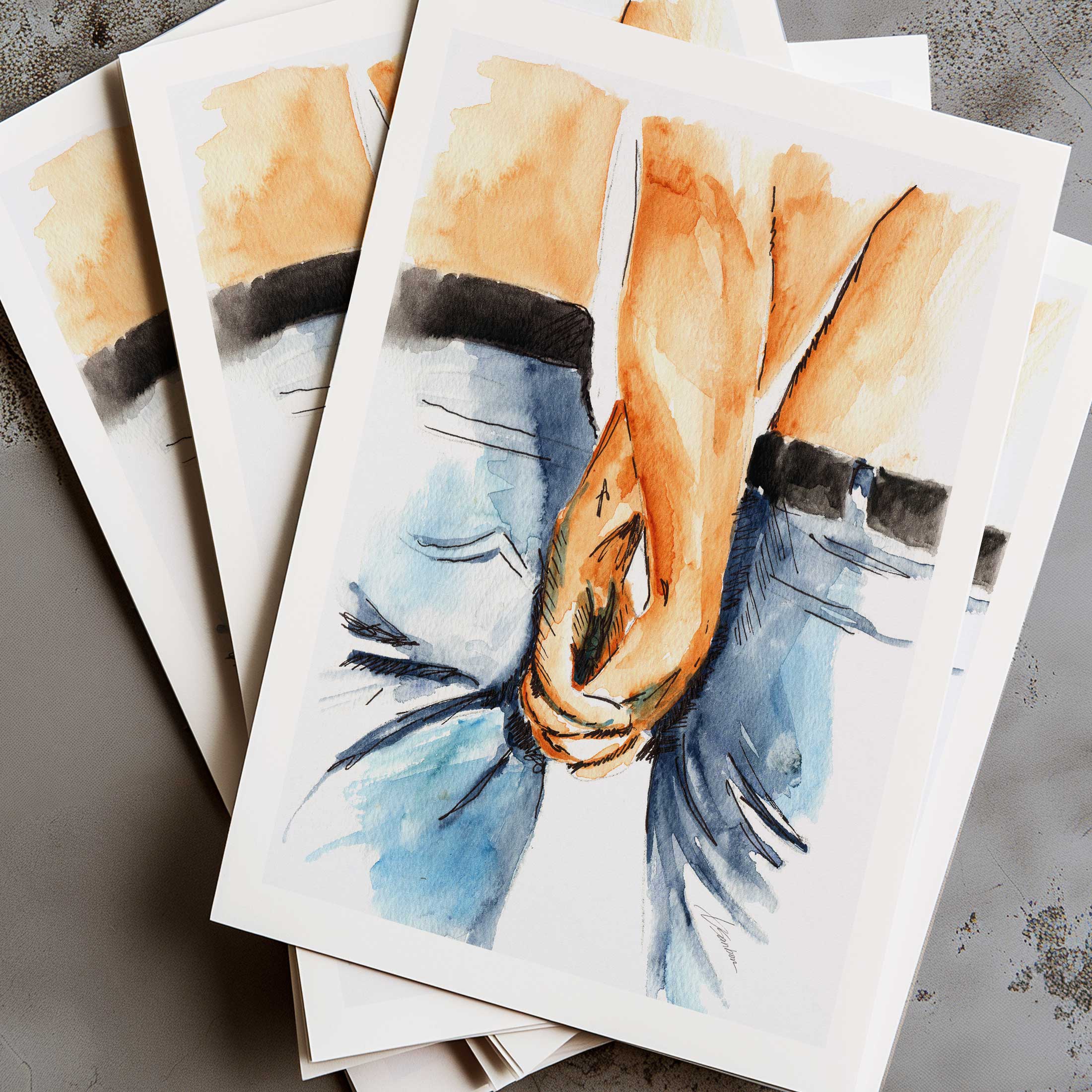 Love is Love is Love - Giclee Art Print Artist Brenden Sanborn