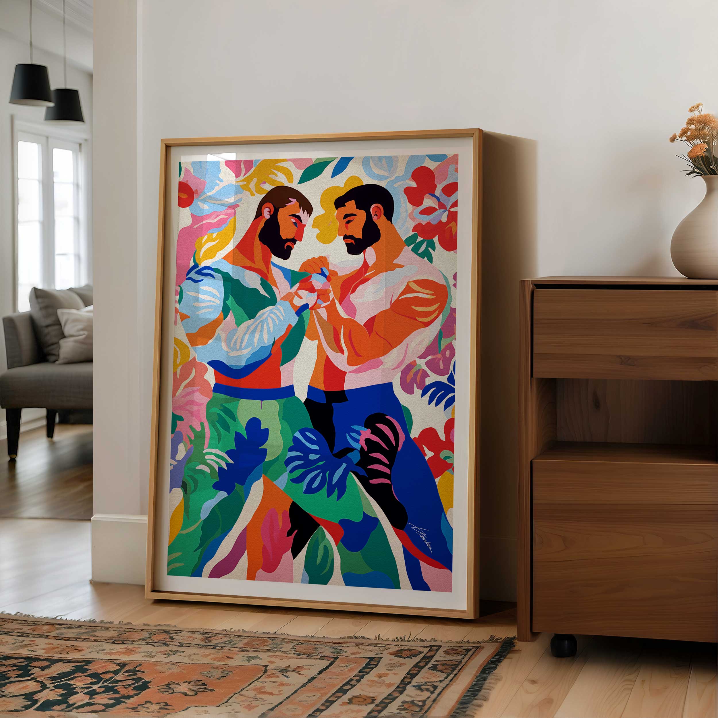 A Gentle Promise Between Us – Art Print Artist Brenden Sanborn