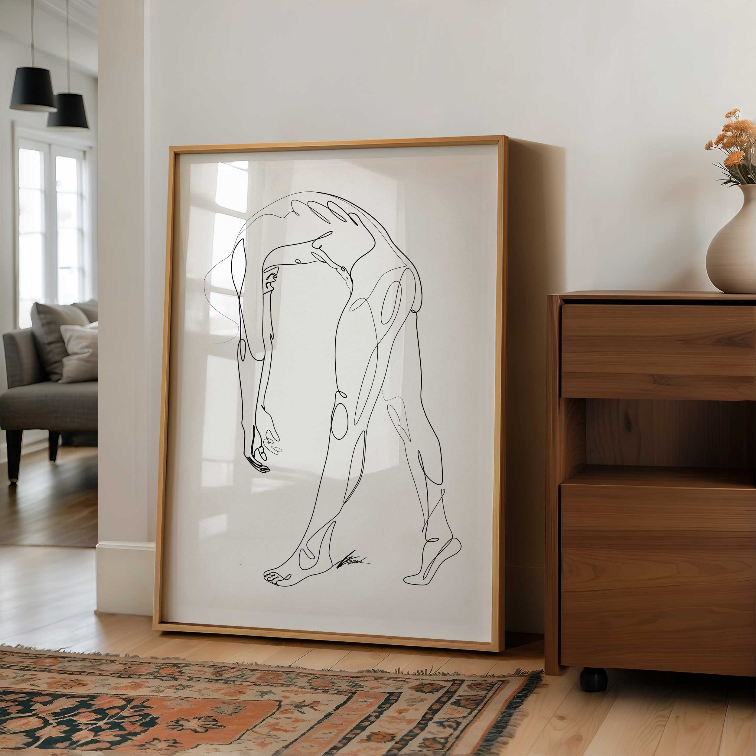 Falling into Form – Art Print Artist Brenden Sanborn