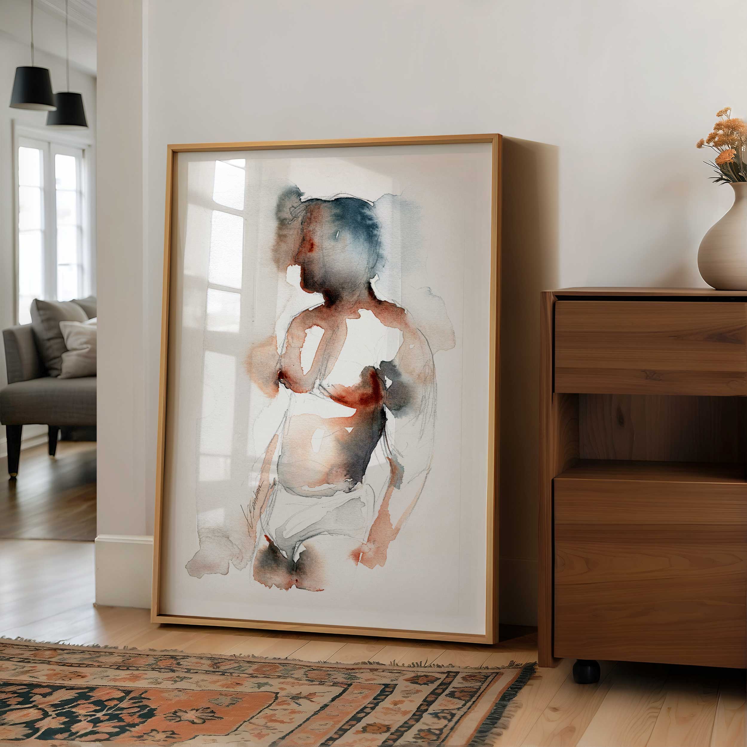 Gentle Weight – Art Print Artist Brenden Sanborn