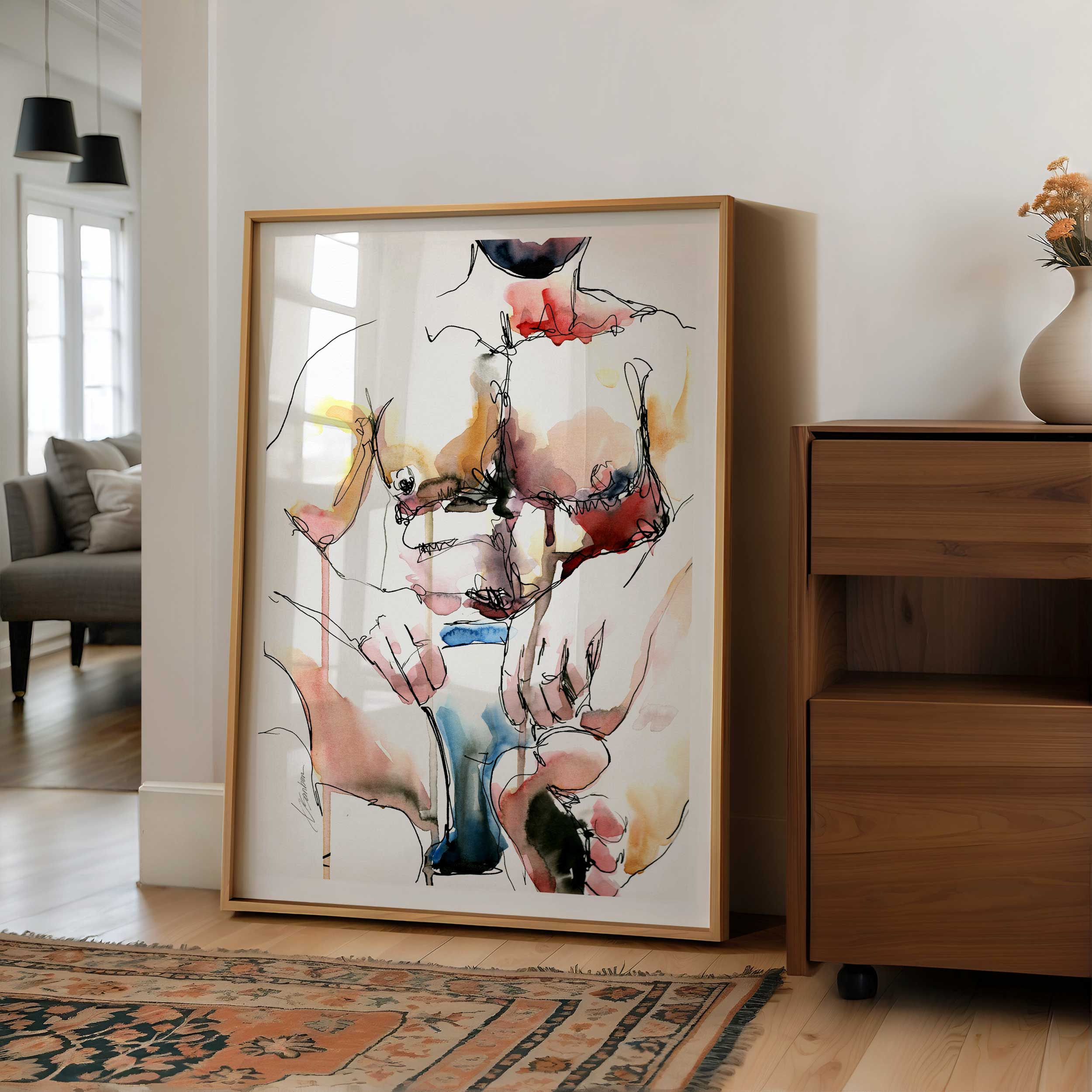 Unwinding in the Afternoon – Art Print Artist Brenden Sanborn