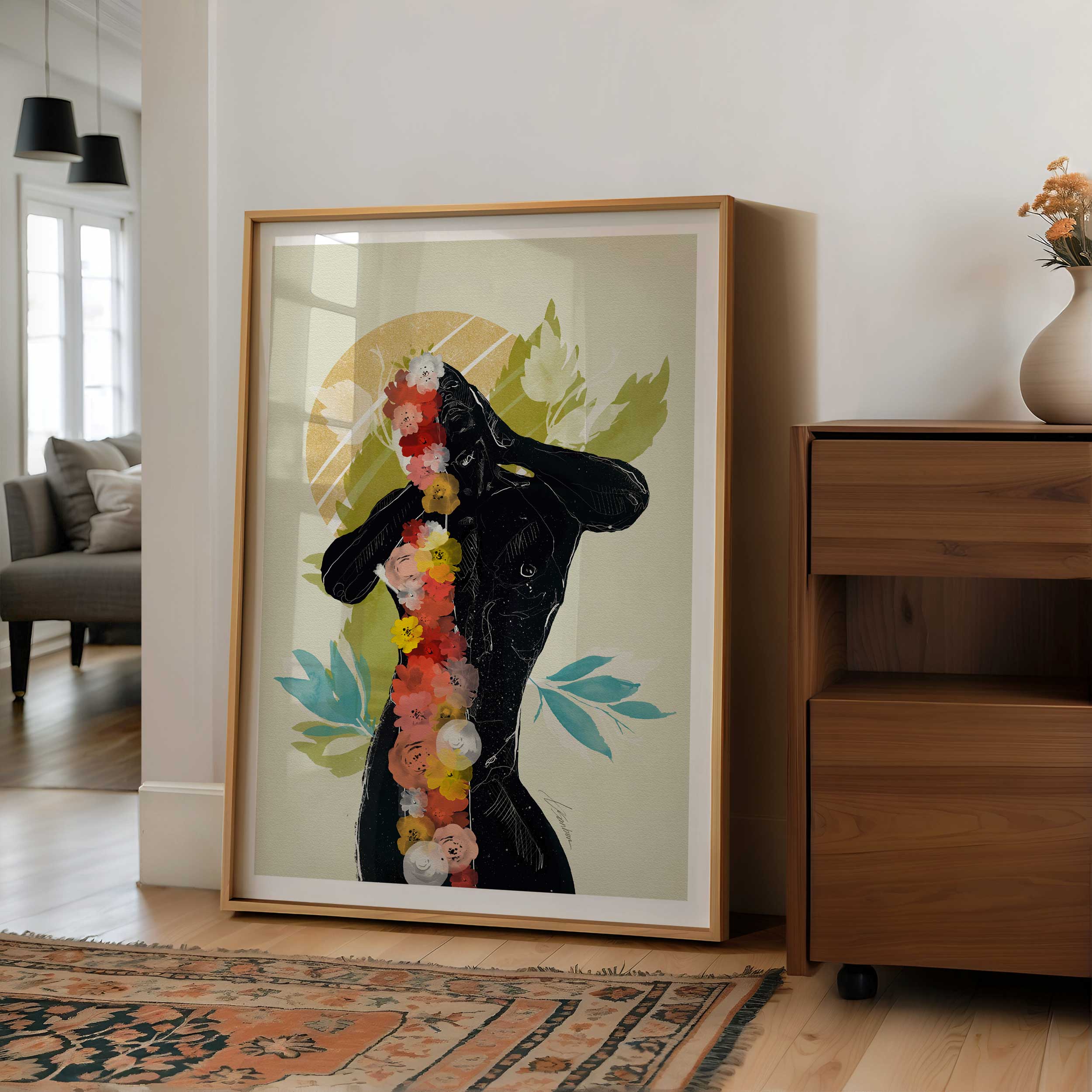 Bloom and Surrender – Art Print Artist Brenden Sanborn