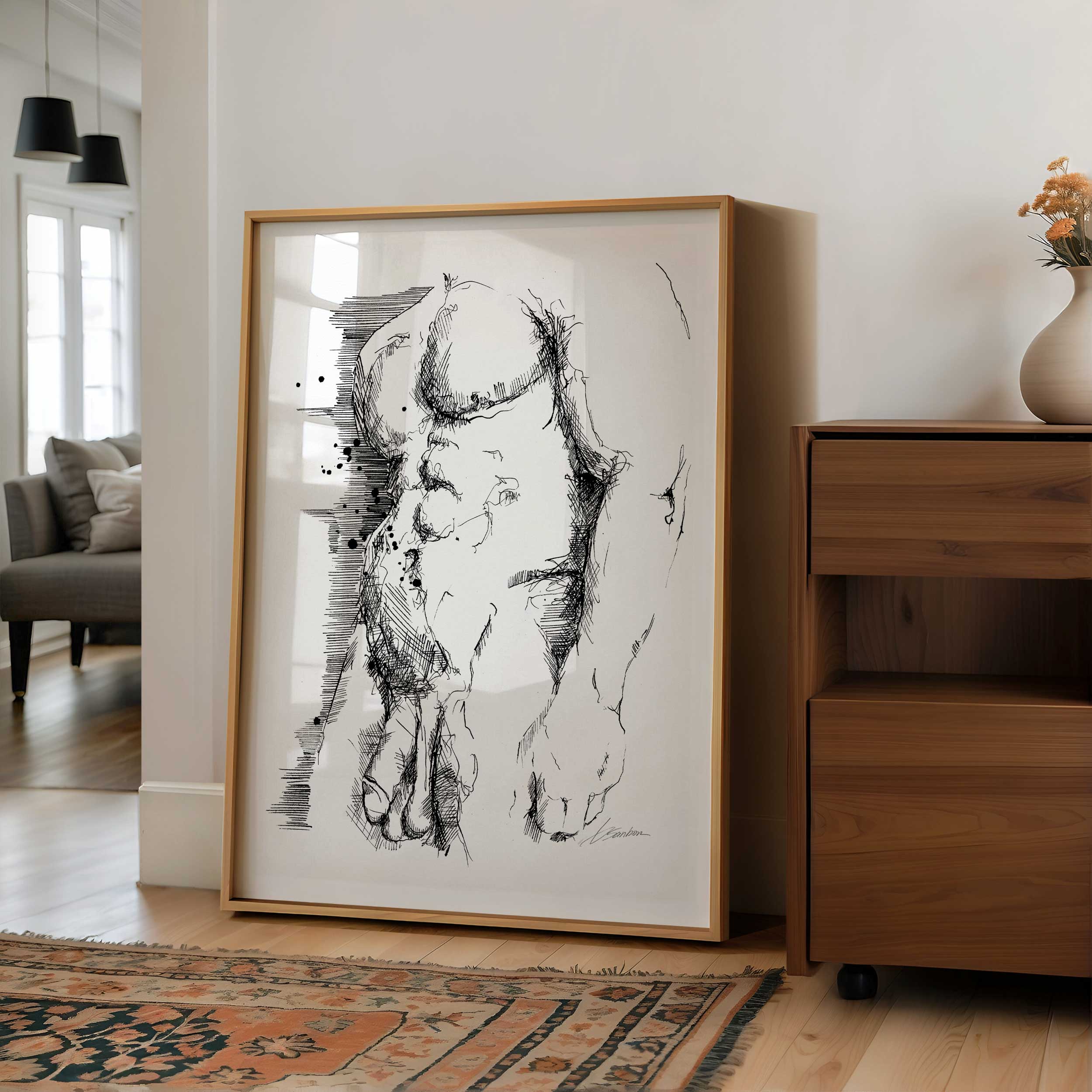 Gravity and Grace – Art Print Artist Brenden Sanborn