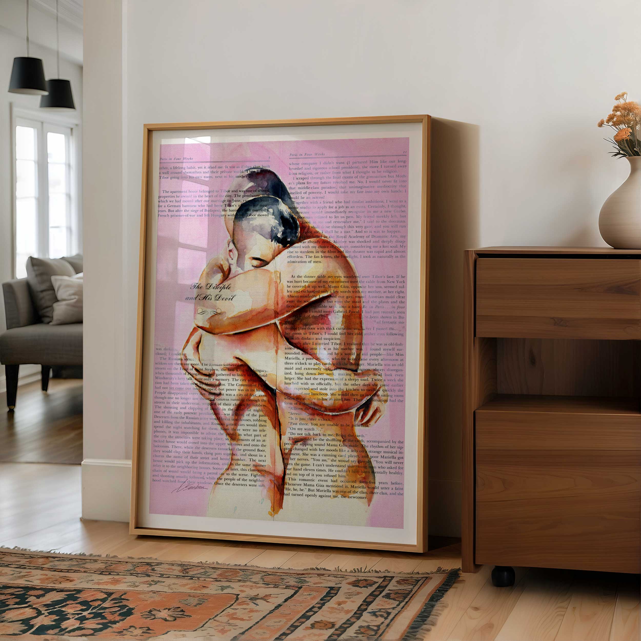 Love Written in Their Arms – Art Print Artist Brenden Sanborn