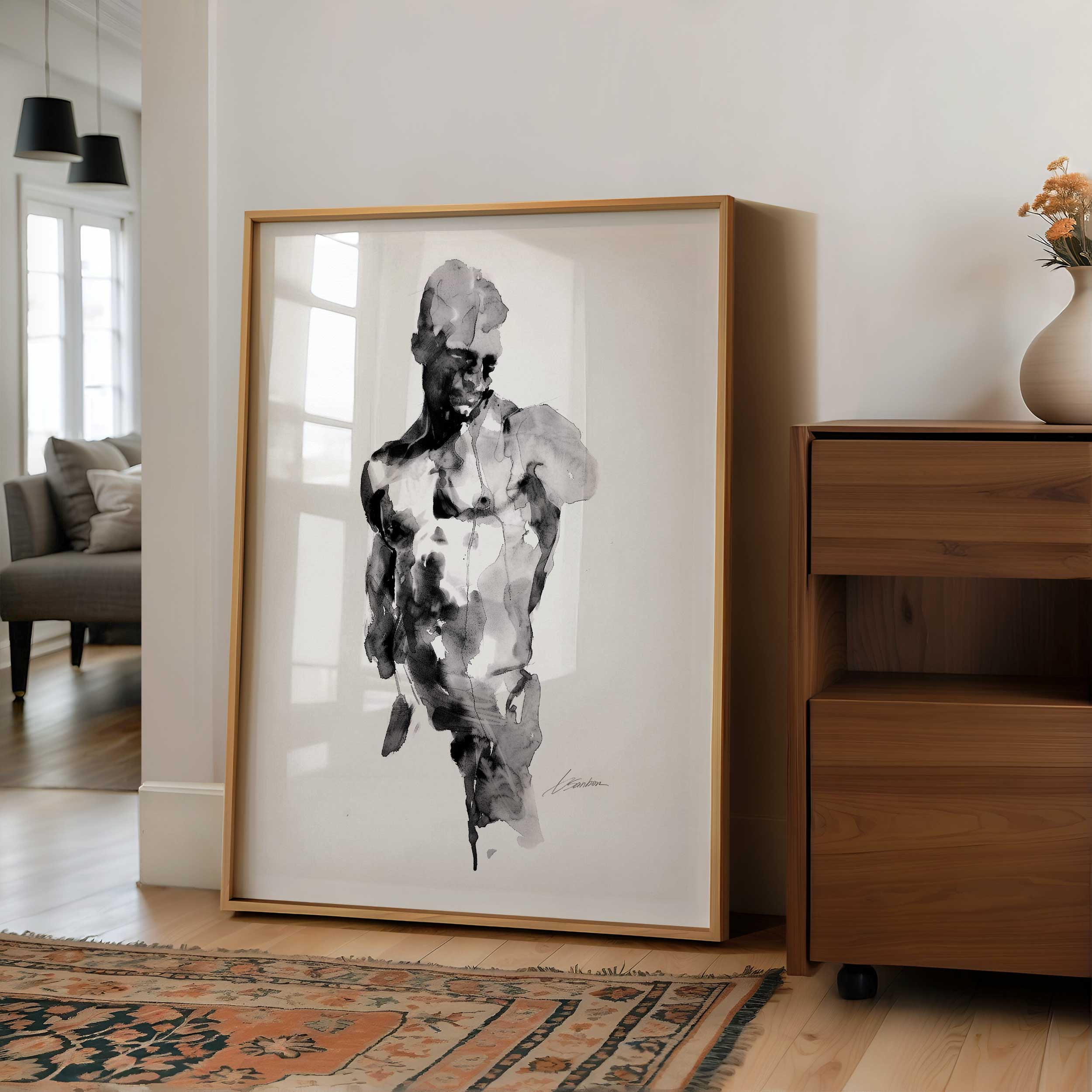 Between the Blush – Art Print Artist Brenden Sanborn