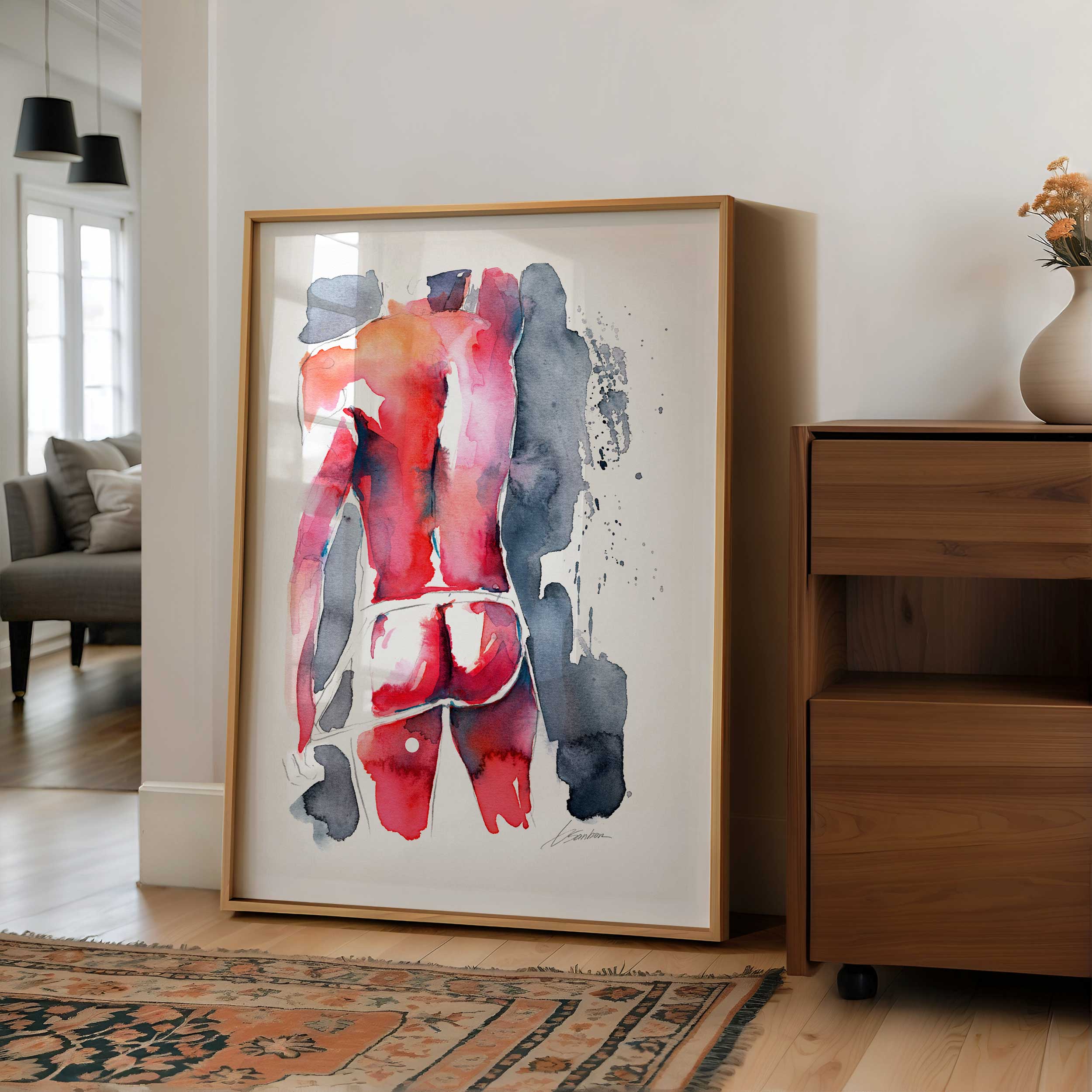 Booty Rampage – Art Print Artist Brenden Sanborn