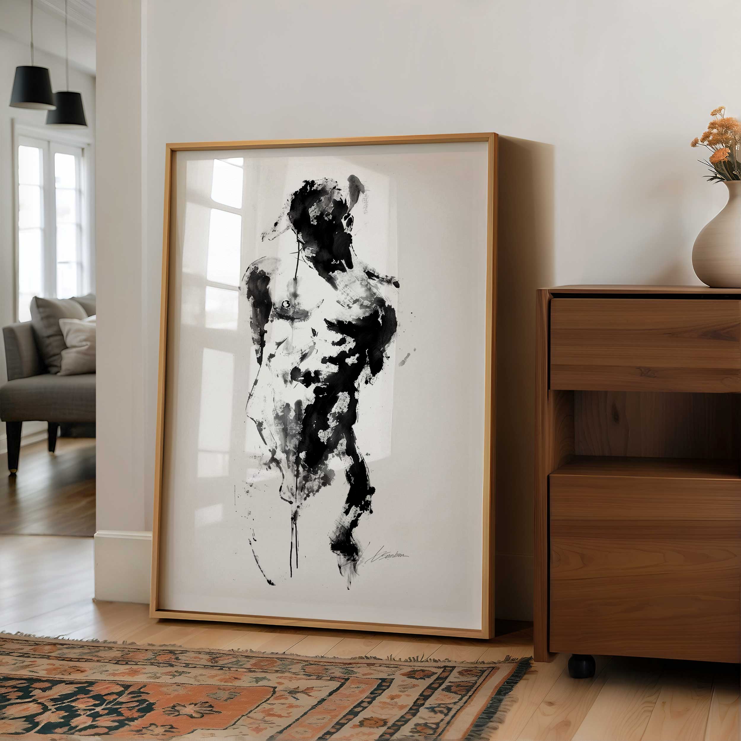 Held in Contrast – Art Print Artist Brenden Sanborn