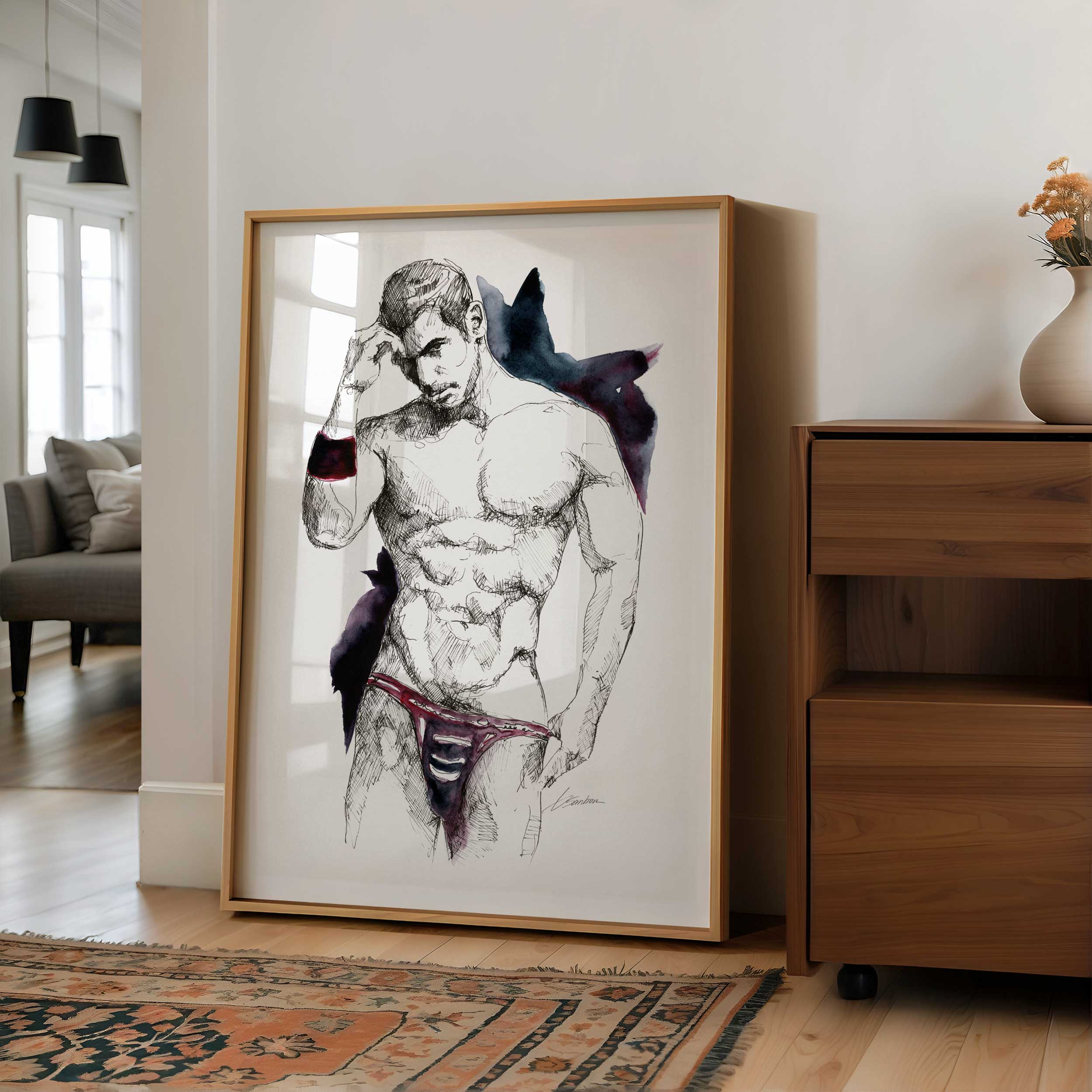 The Edge of Desire – Art Print Artist Brenden Sanborn