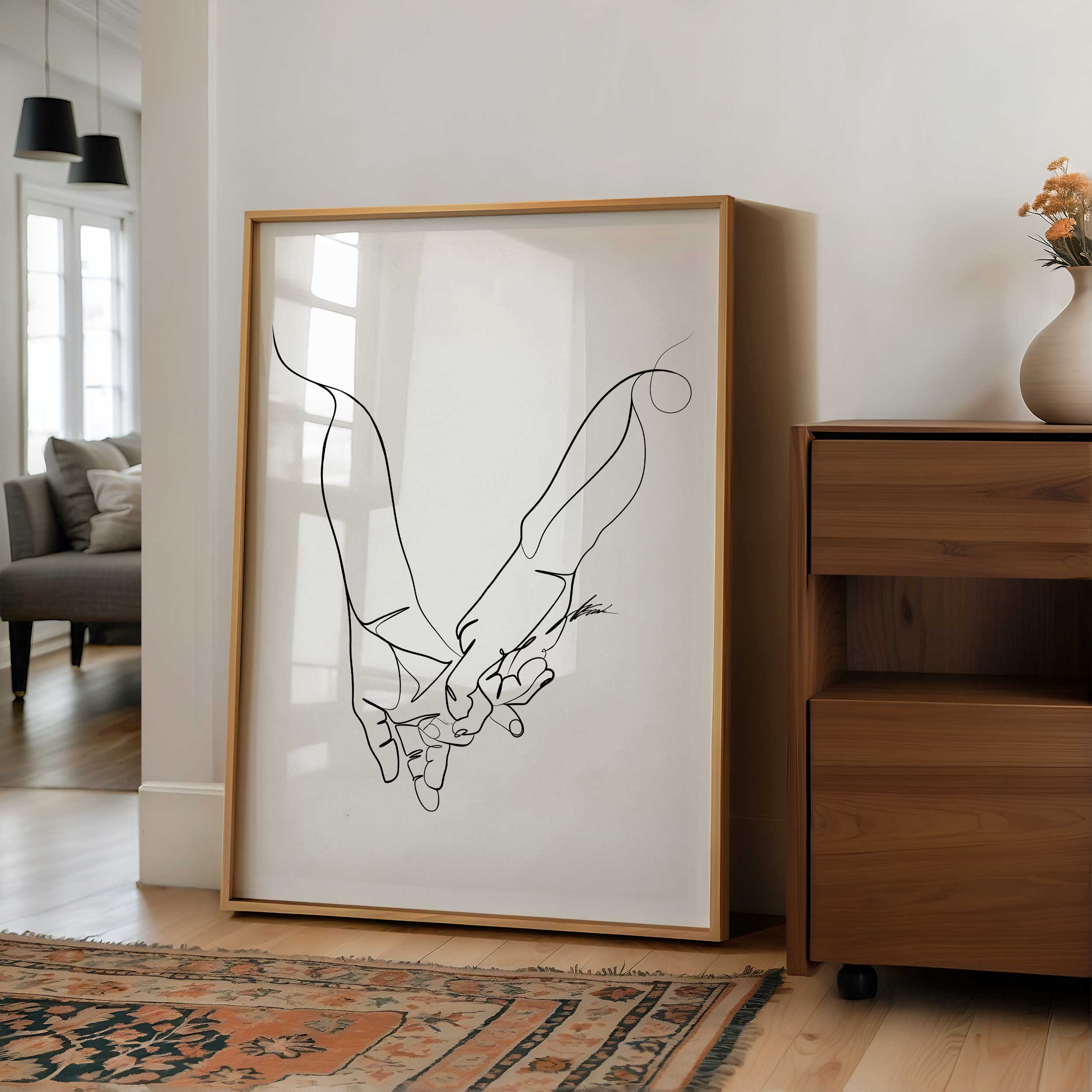 The Hold Between Us – Art Print Artist Brenden Sanborn