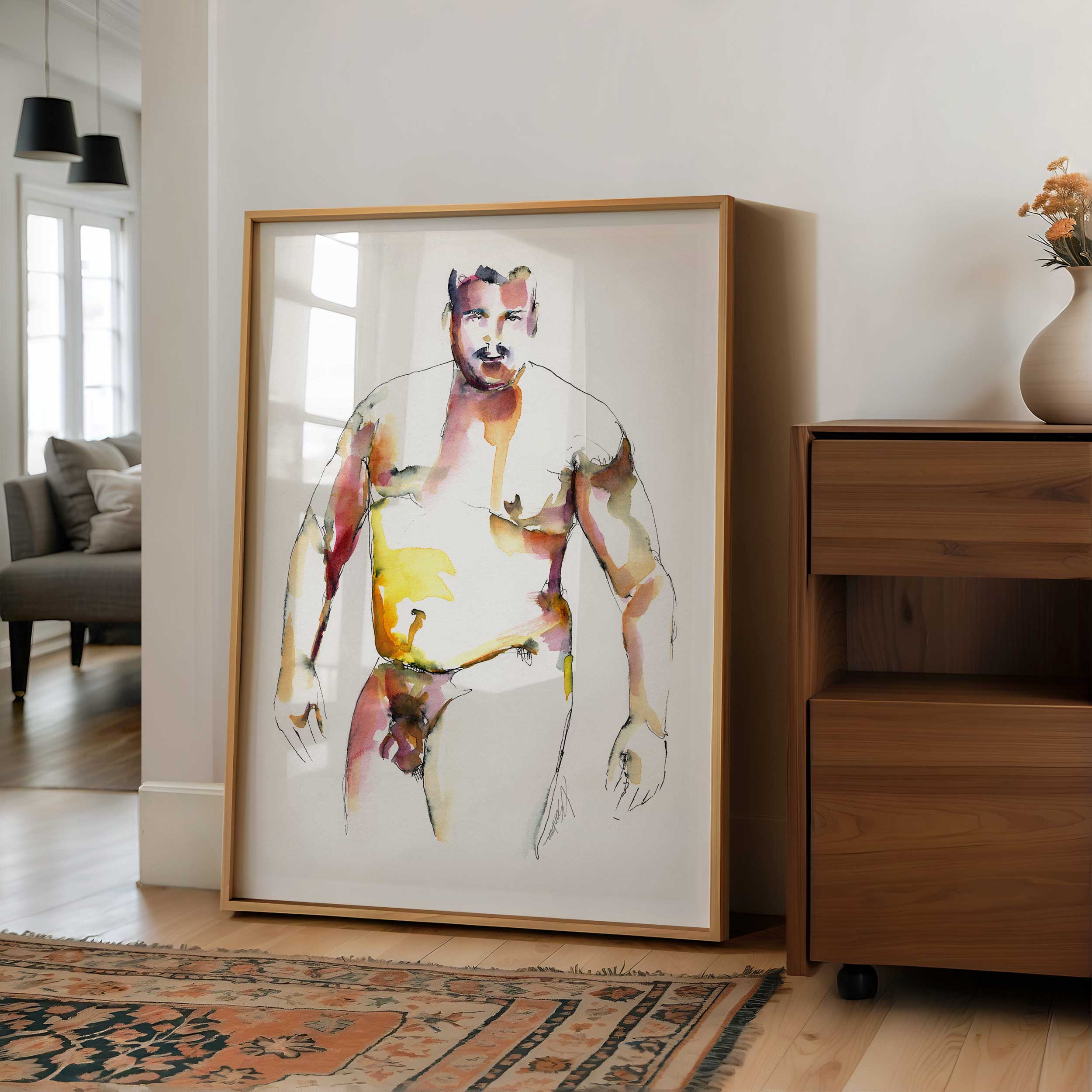 Beefy and Bold – Art Print Artist Brenden Sanborn