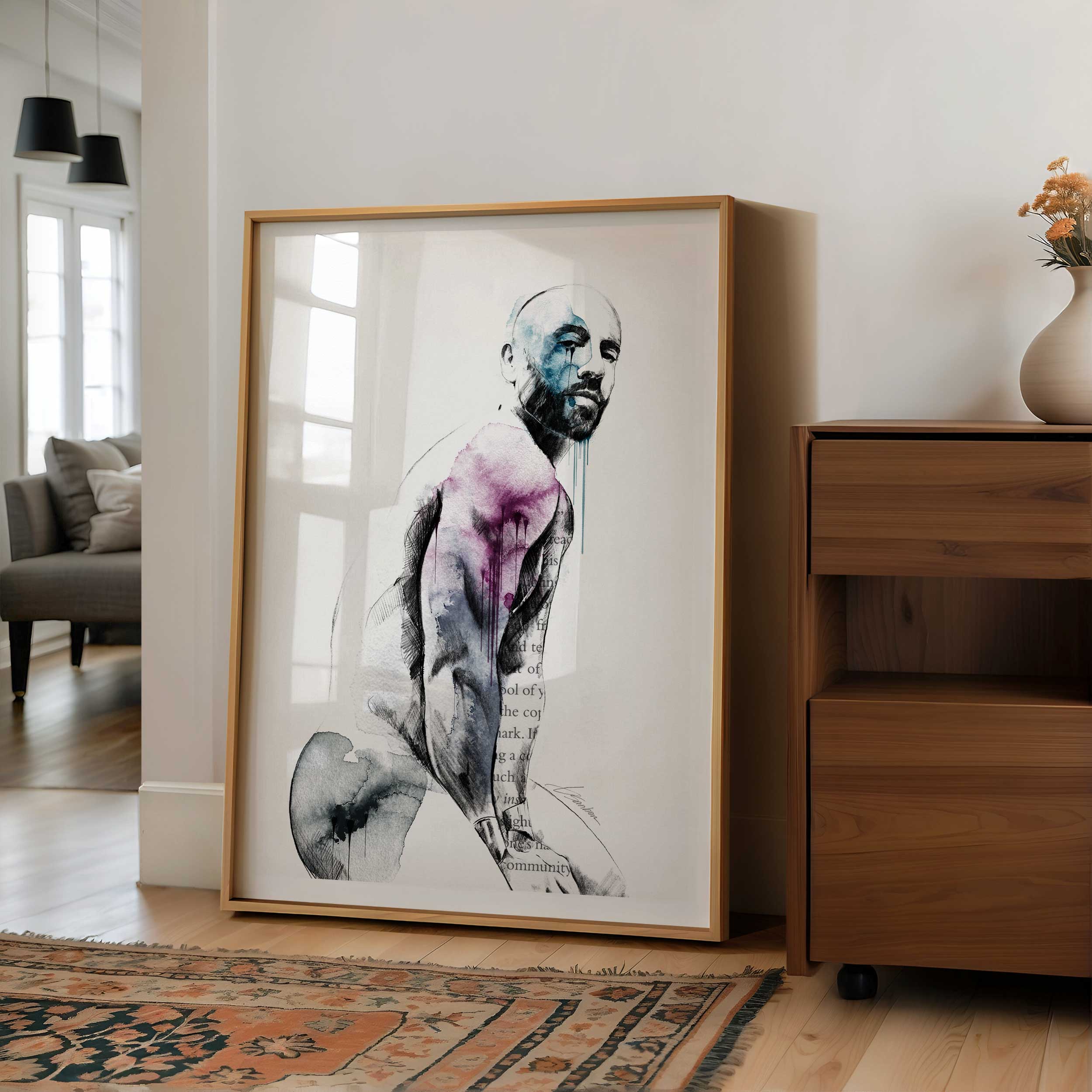 Dance of Energies - Art Print Artist Brenden Sanborn