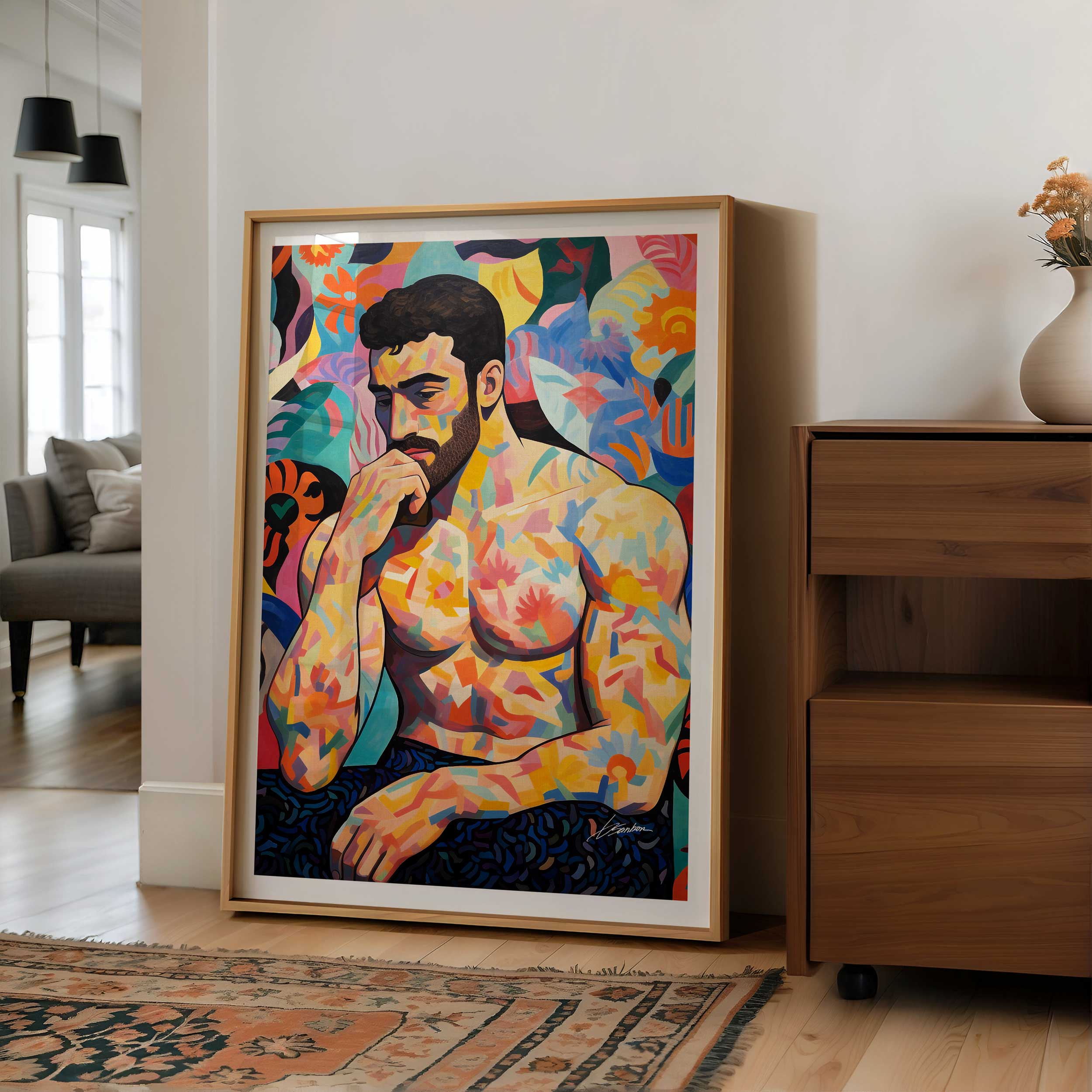 The Pause Between Words – Art Print Artist Brenden Sanborn