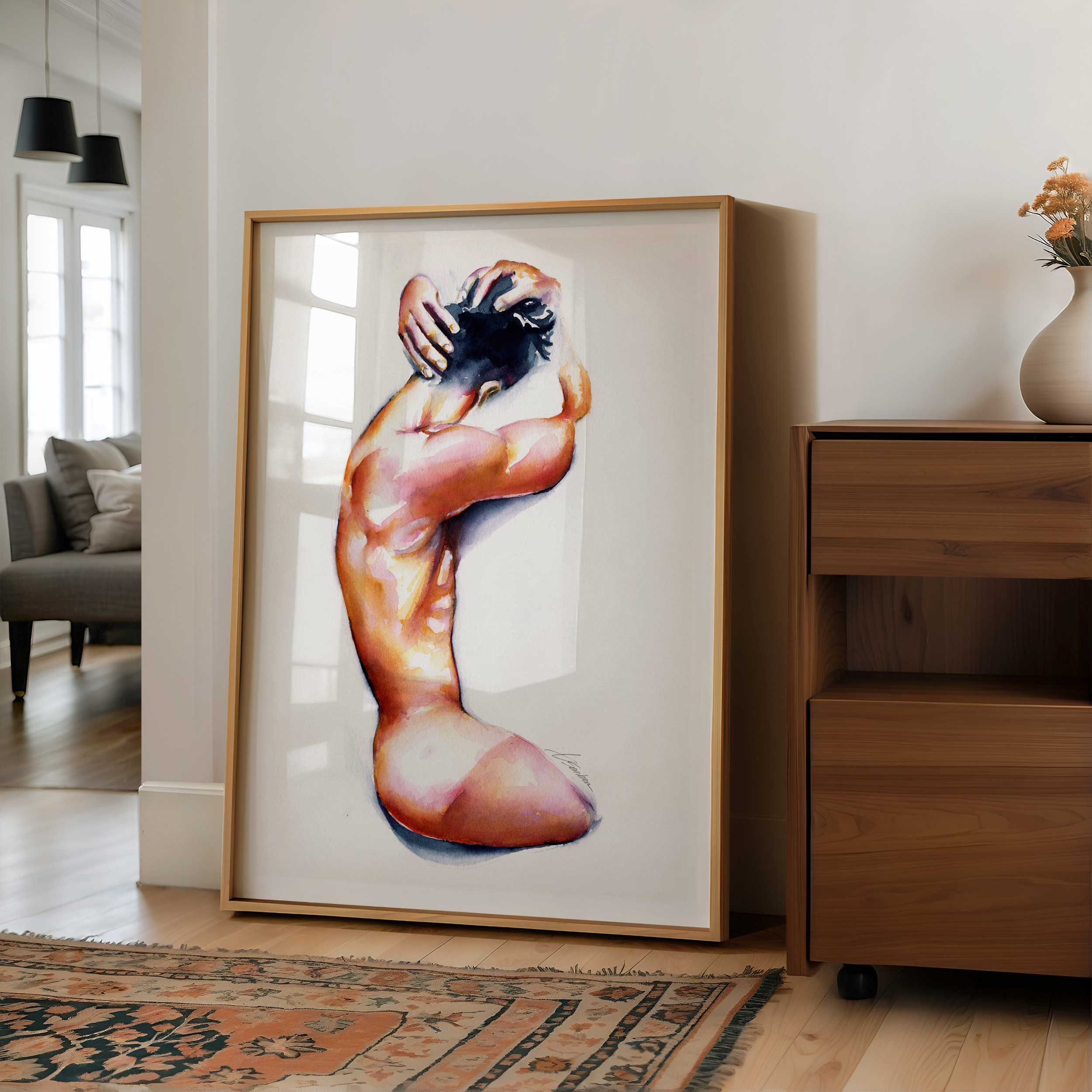 Submerged in Stillness – Art Print Artist Brenden Sanborn