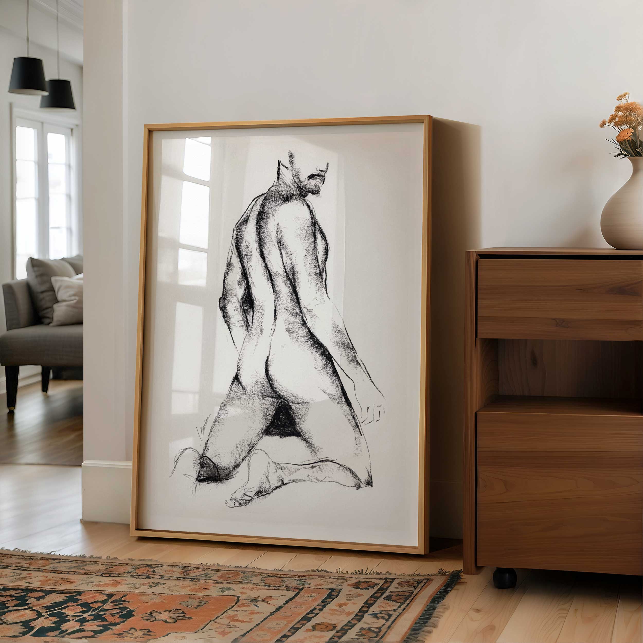 Look Back Softly – Art Print Artist Brenden Sanborn