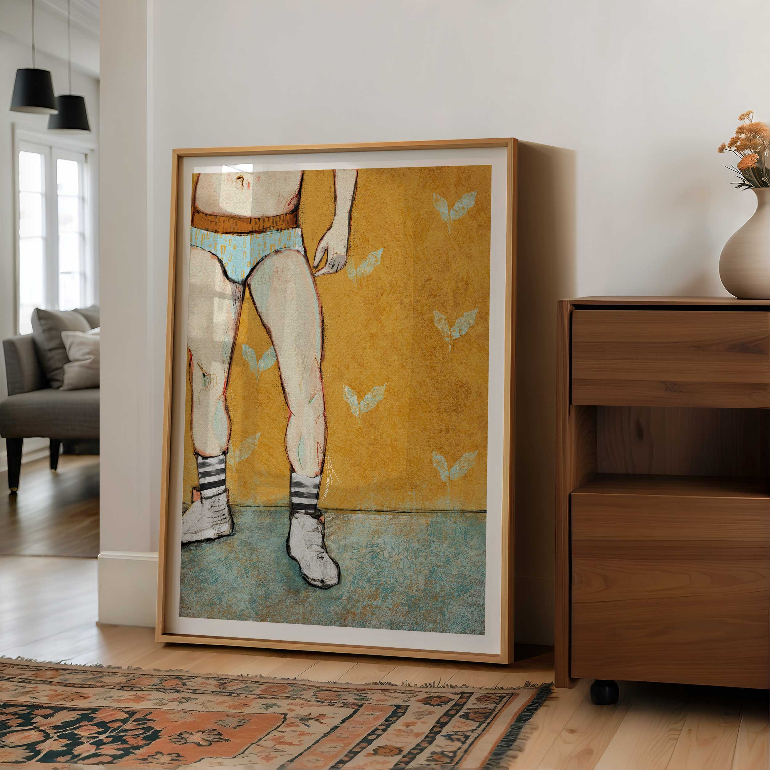 Undies and Attitude – Art Print Artist Brenden Sanborn