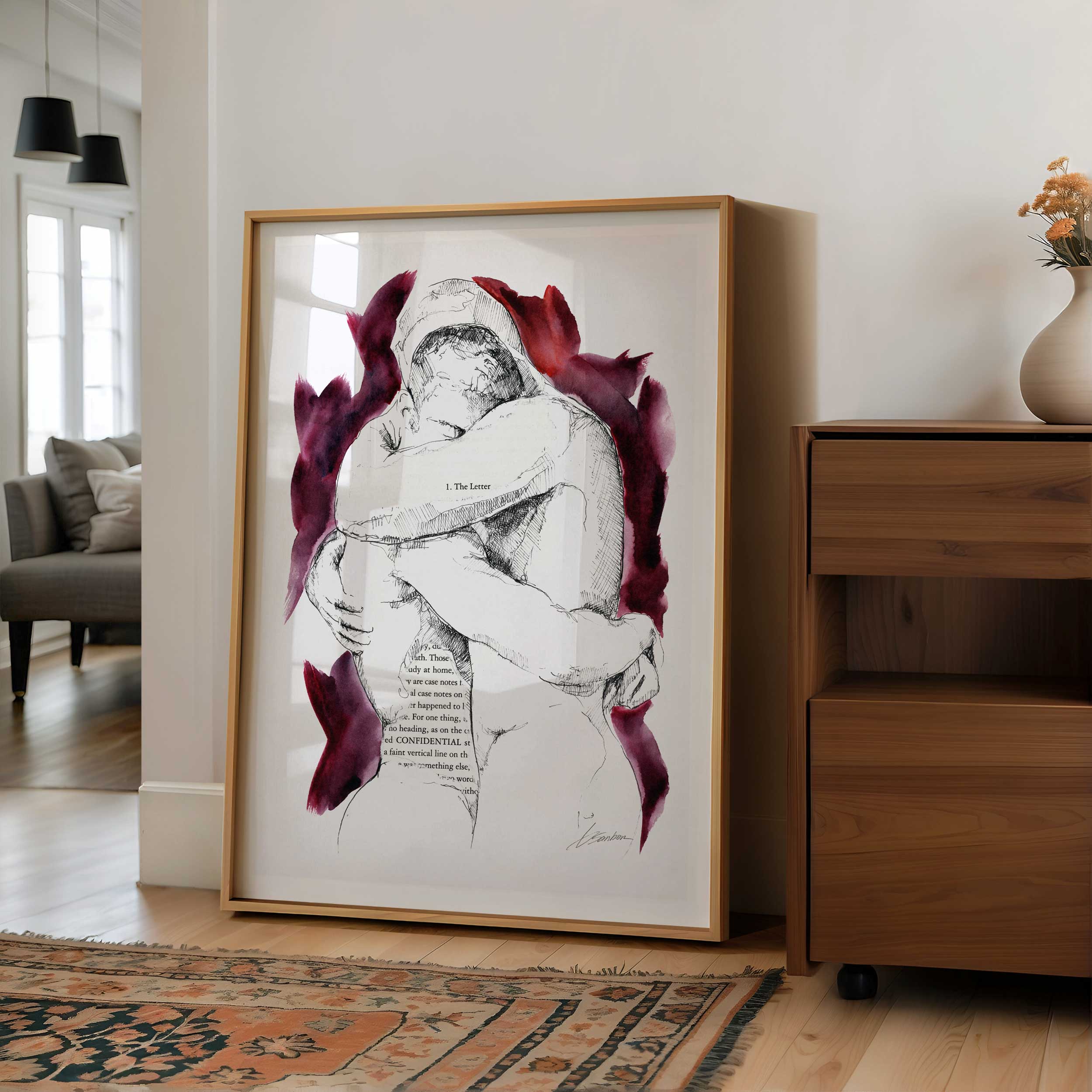 Love Letter - Art Print Artist Brenden Sanborn