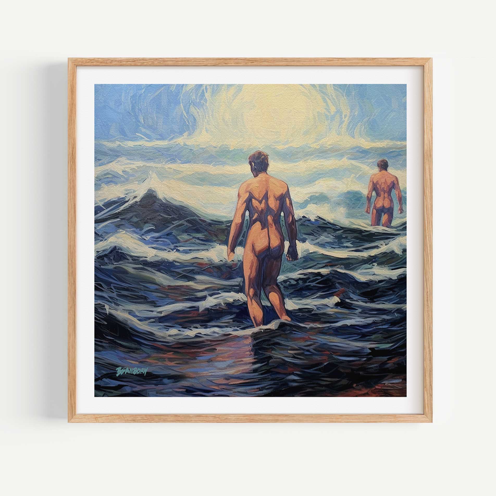 Into the Tides – Art Print Artist Brenden Sanborn