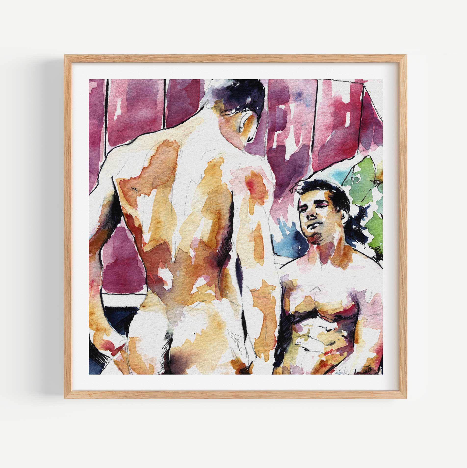 Gaze of Desire – Art Print Artist Brenden Sanborn