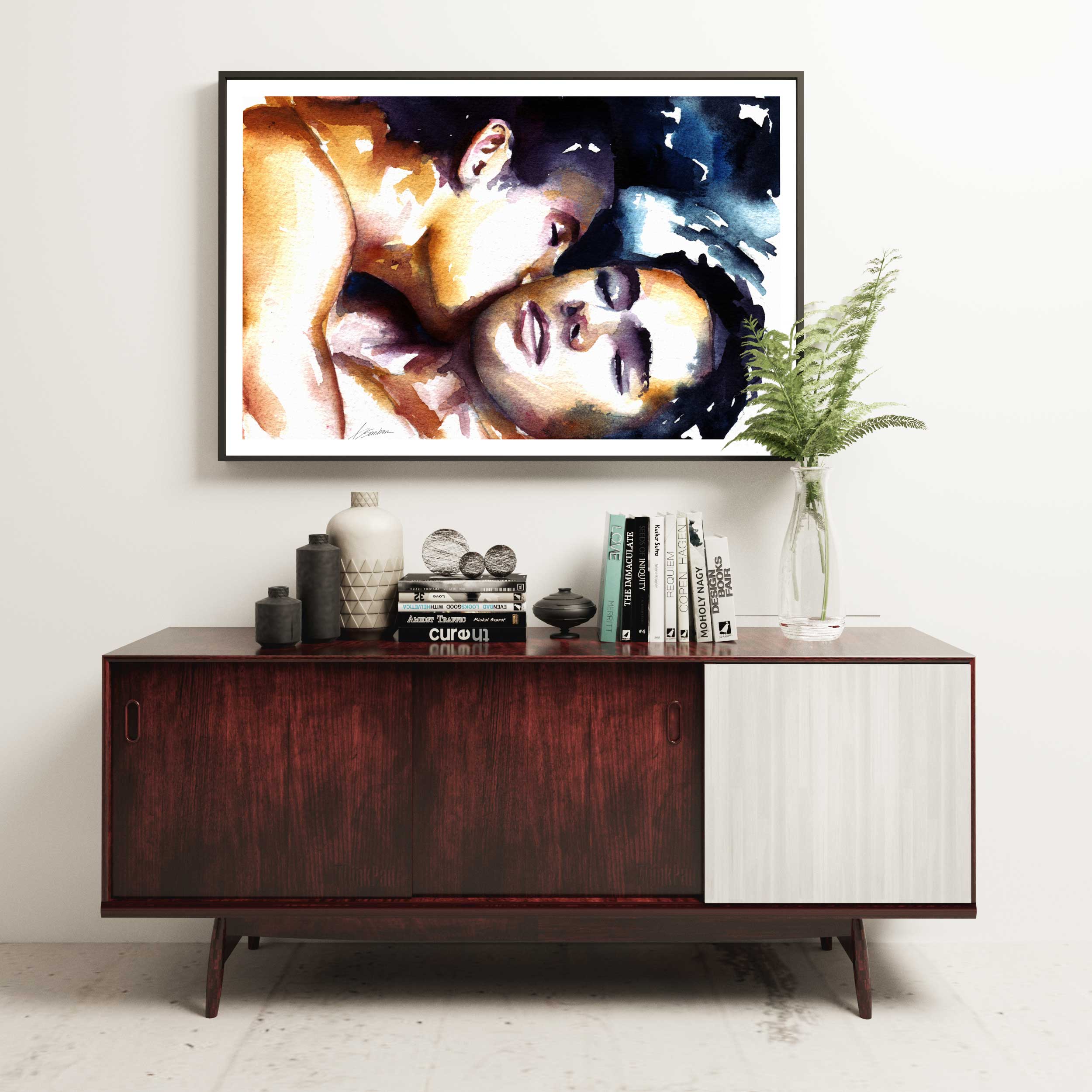 Whispered Devotion – Art Print Artist Brenden Sanborn