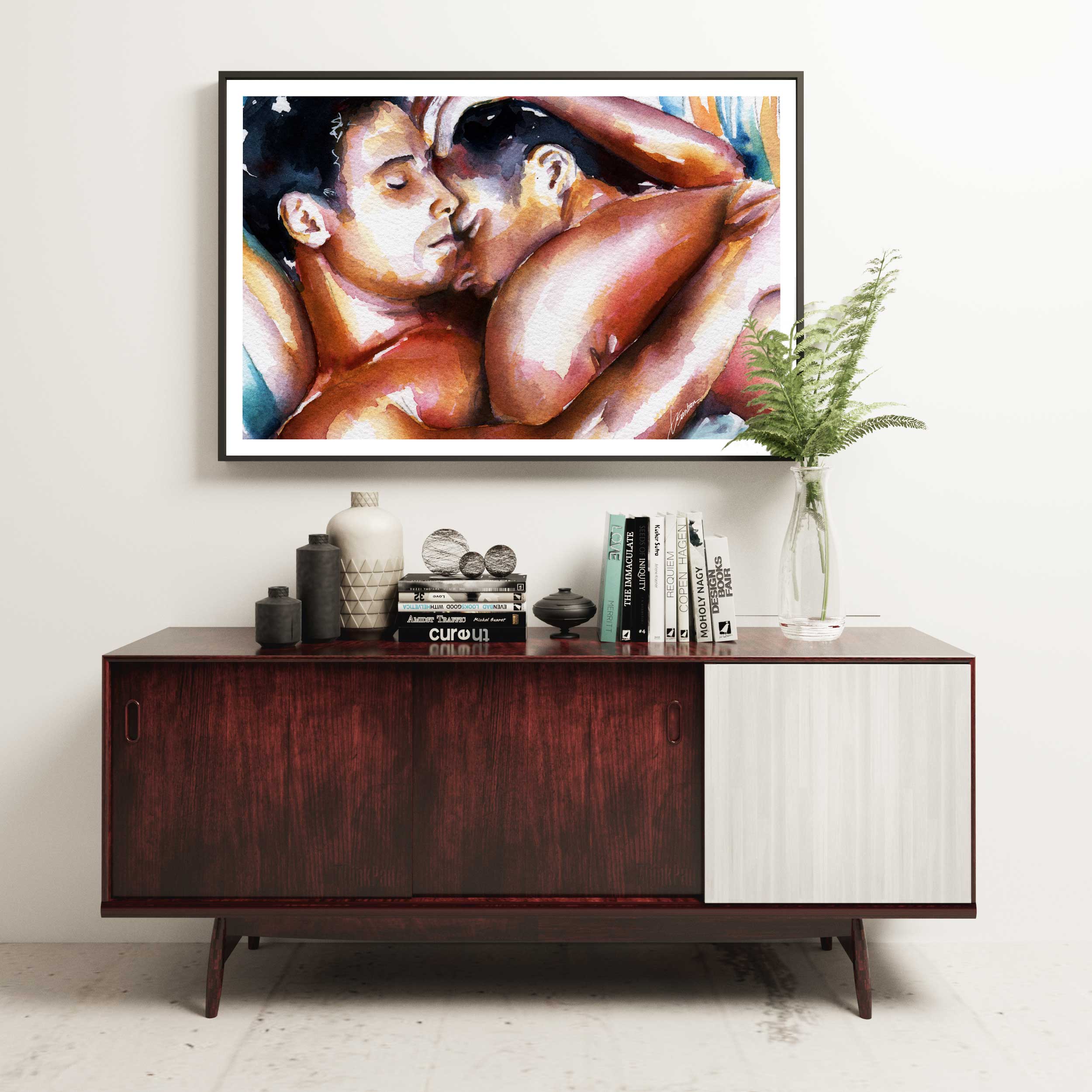 Softly Entwined – Art Print Artist Brenden Sanborn