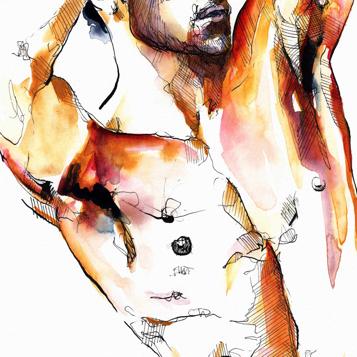 The Grace in His Reach – Art Print Artist Brenden Sanborn