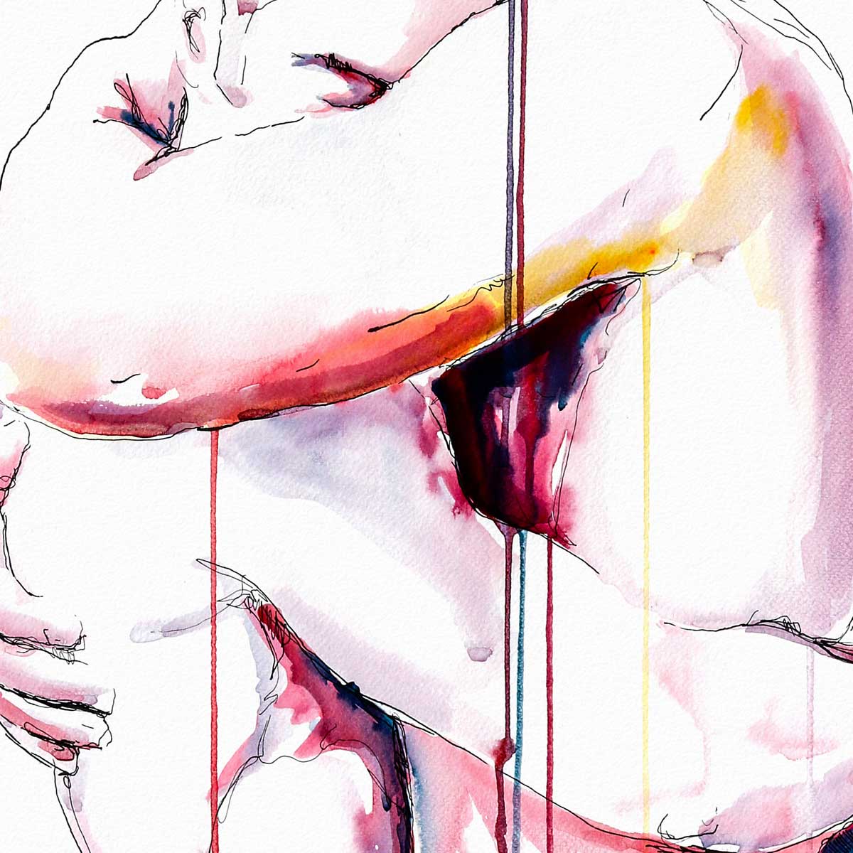 Never Let Me Go - Art Print Artist Brenden Sanborn