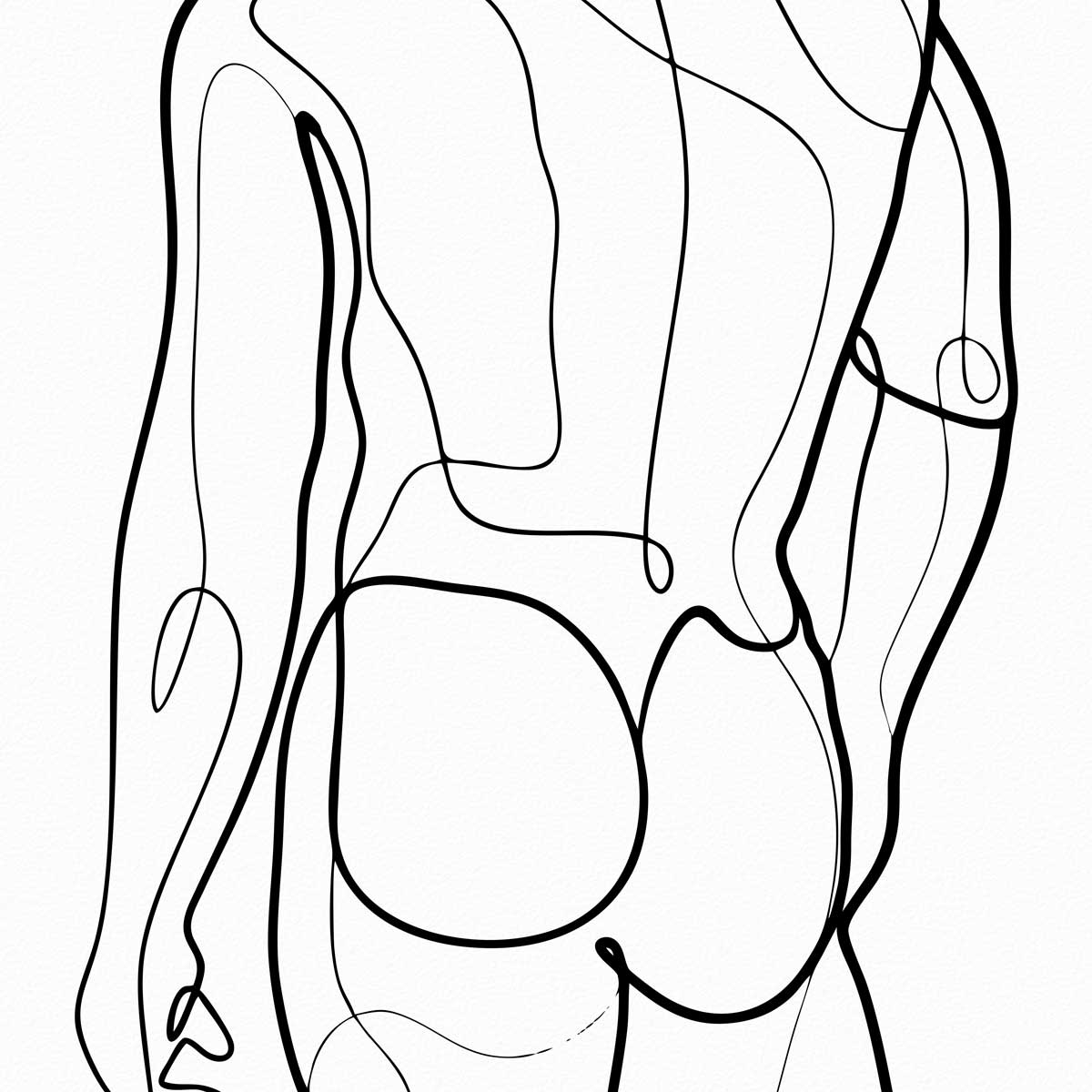 Curves in One Breath – Art Print Artist Brenden Sanborn