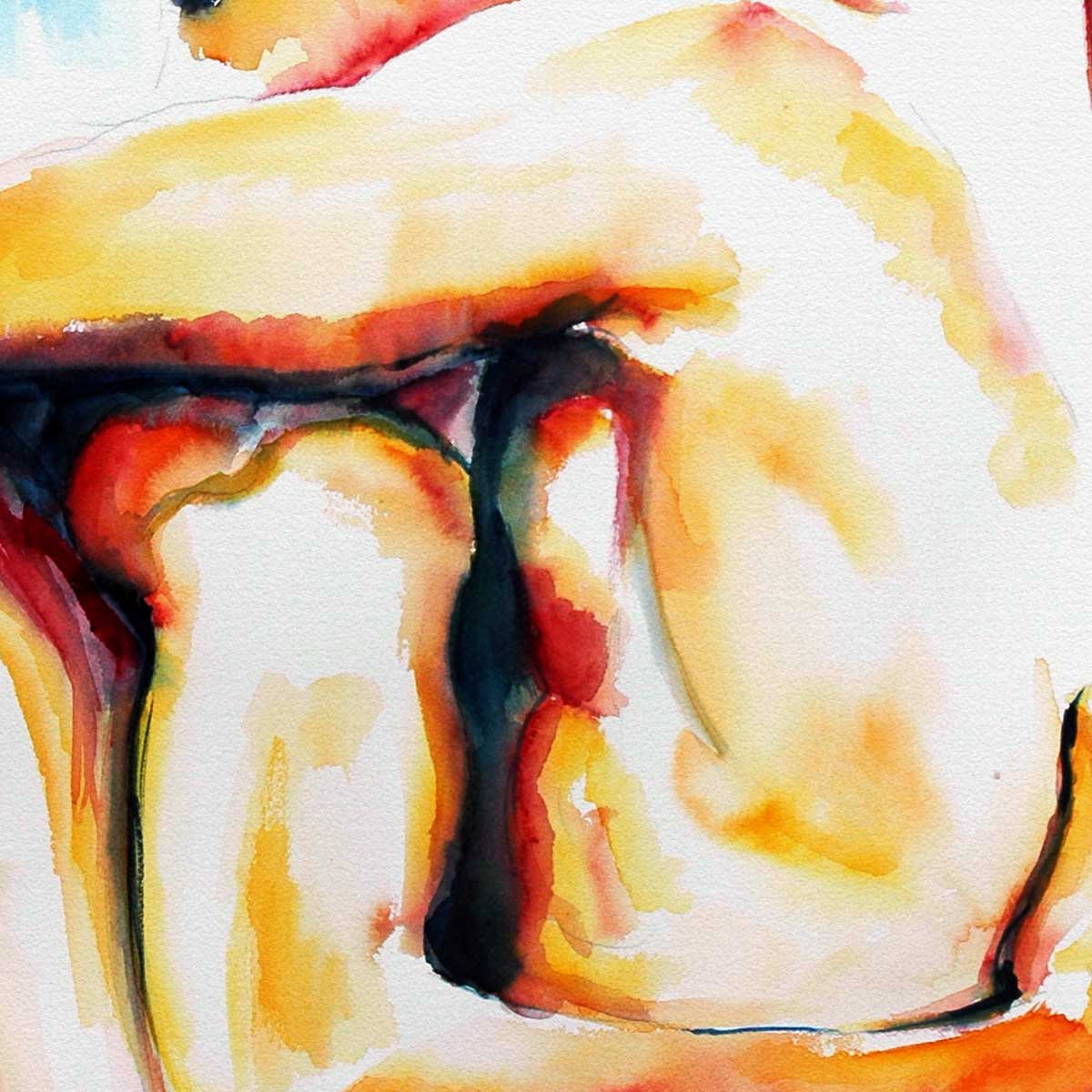 Wrapped in Passion and Warmth – Art Print Artist Brenden Sanborn