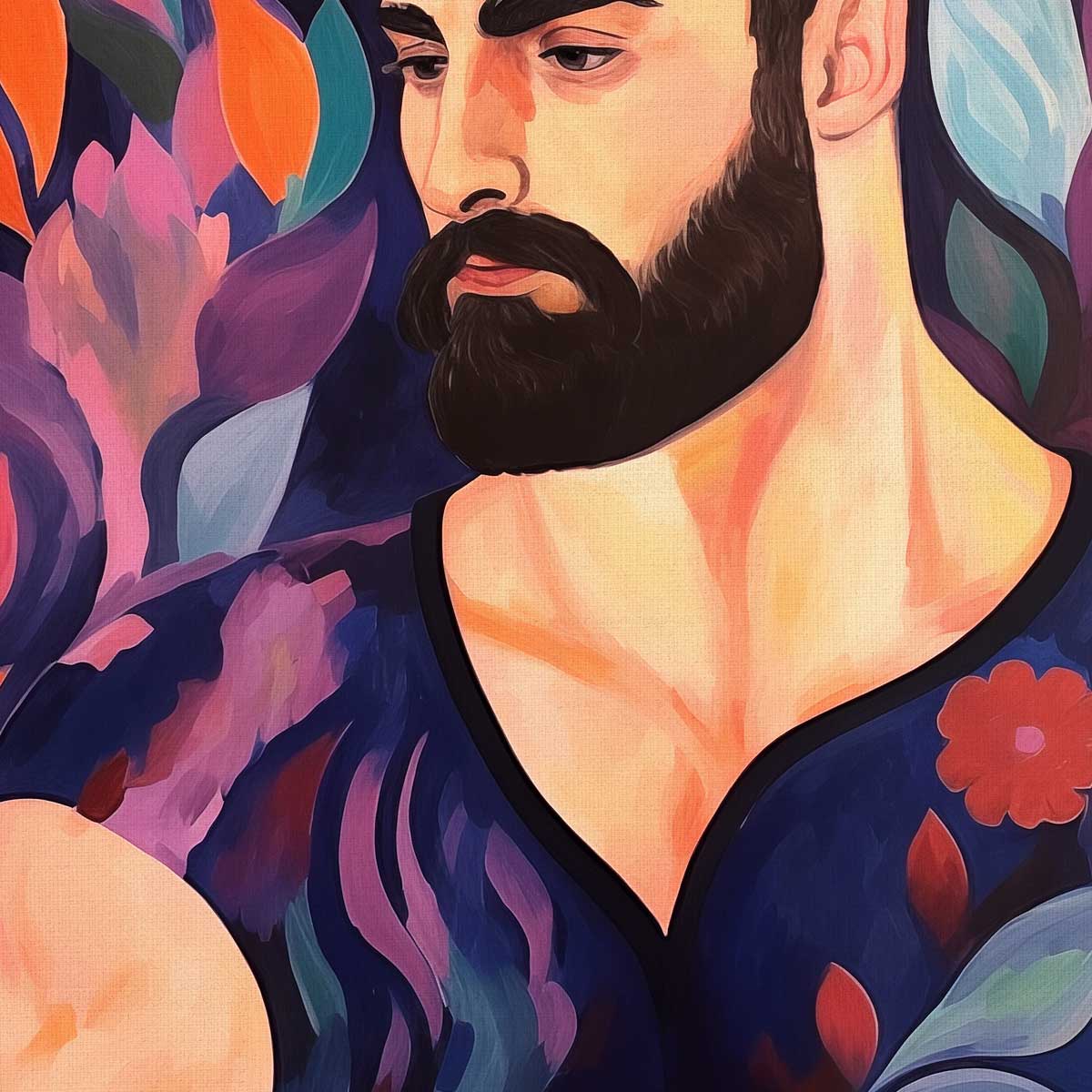 Floral Thoughts and Strength – Art Print Artist Brenden Sanborn