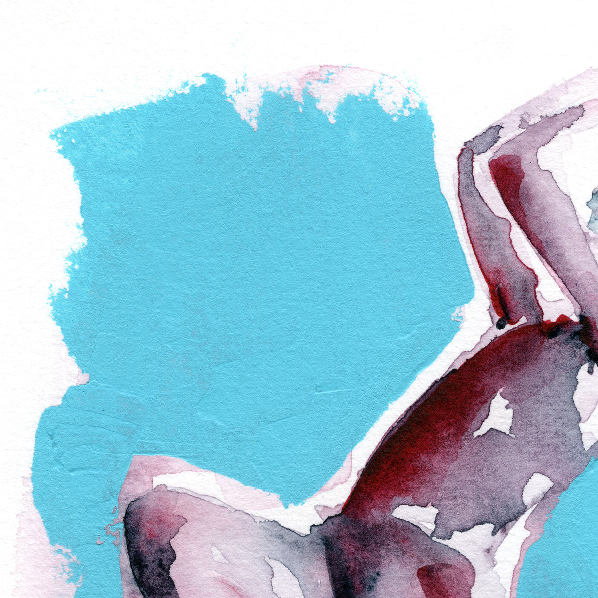 Pinned in Flight – 6x9" Original Watercolor Artist Brenden Sanborn