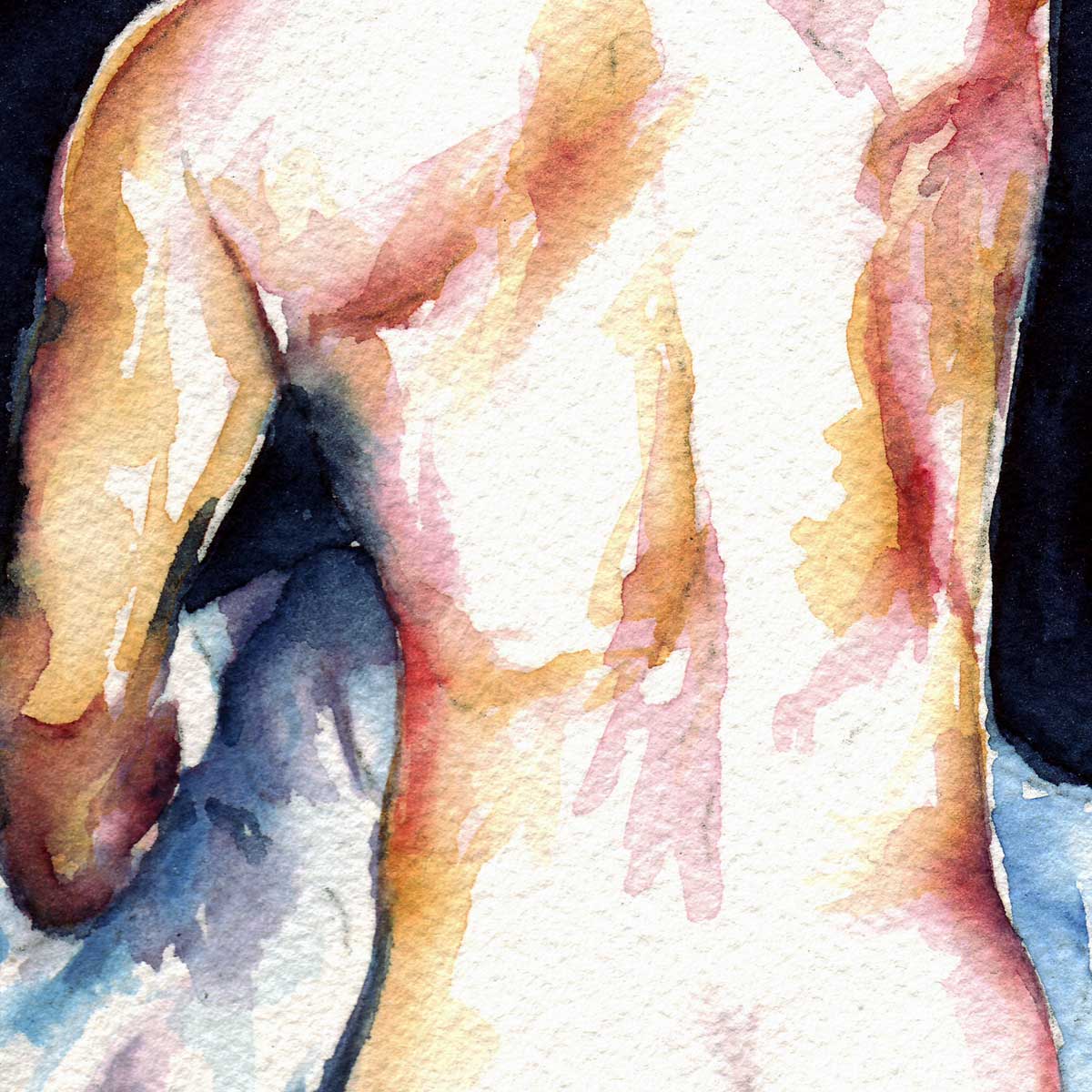 Making the Bed - Art Print Artist Brenden Sanborn