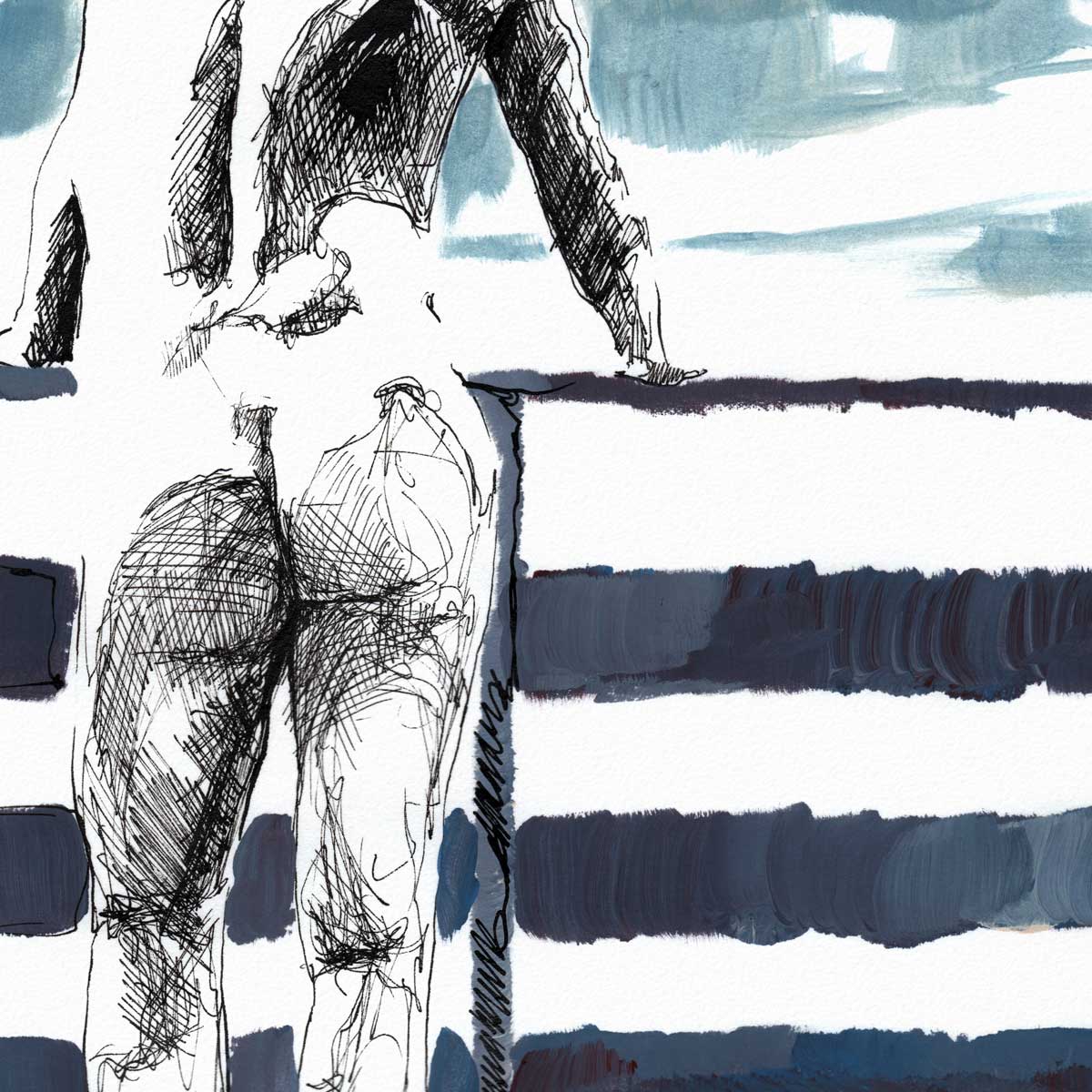 Ocean Breeze on Bare Skin – Art Print Artist Brenden Sanborn