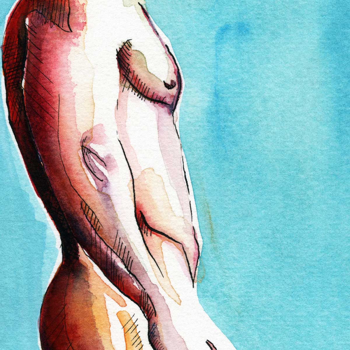 A Quiet Pour – Art Print Artist Brenden Sanborn