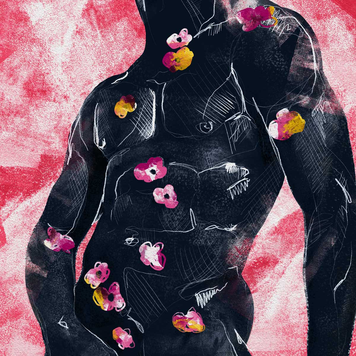 Blooms of a Content Soul - Art print Artist Brenden Sanborn