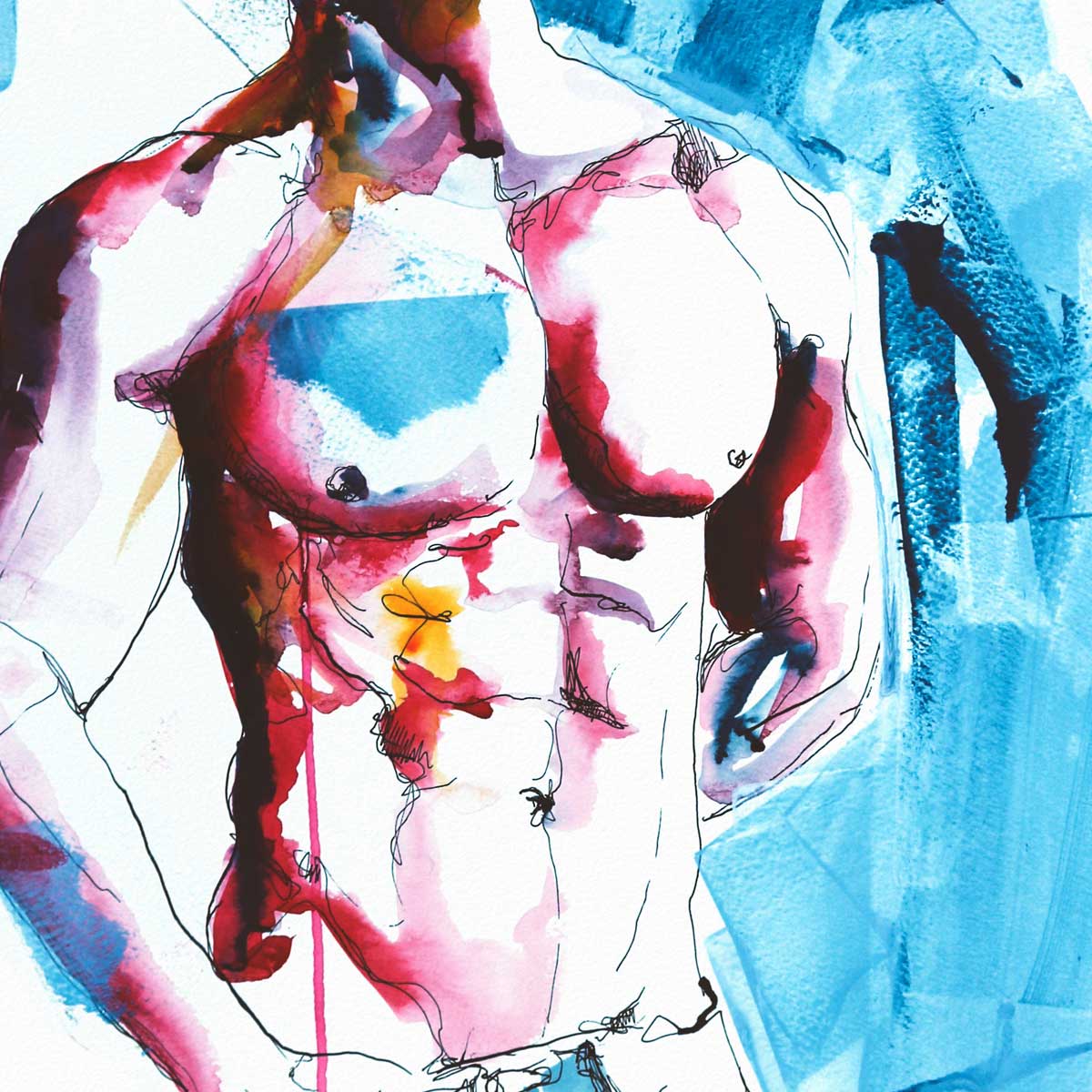 After the Sweat – Art Print Artist Brenden Sanborn