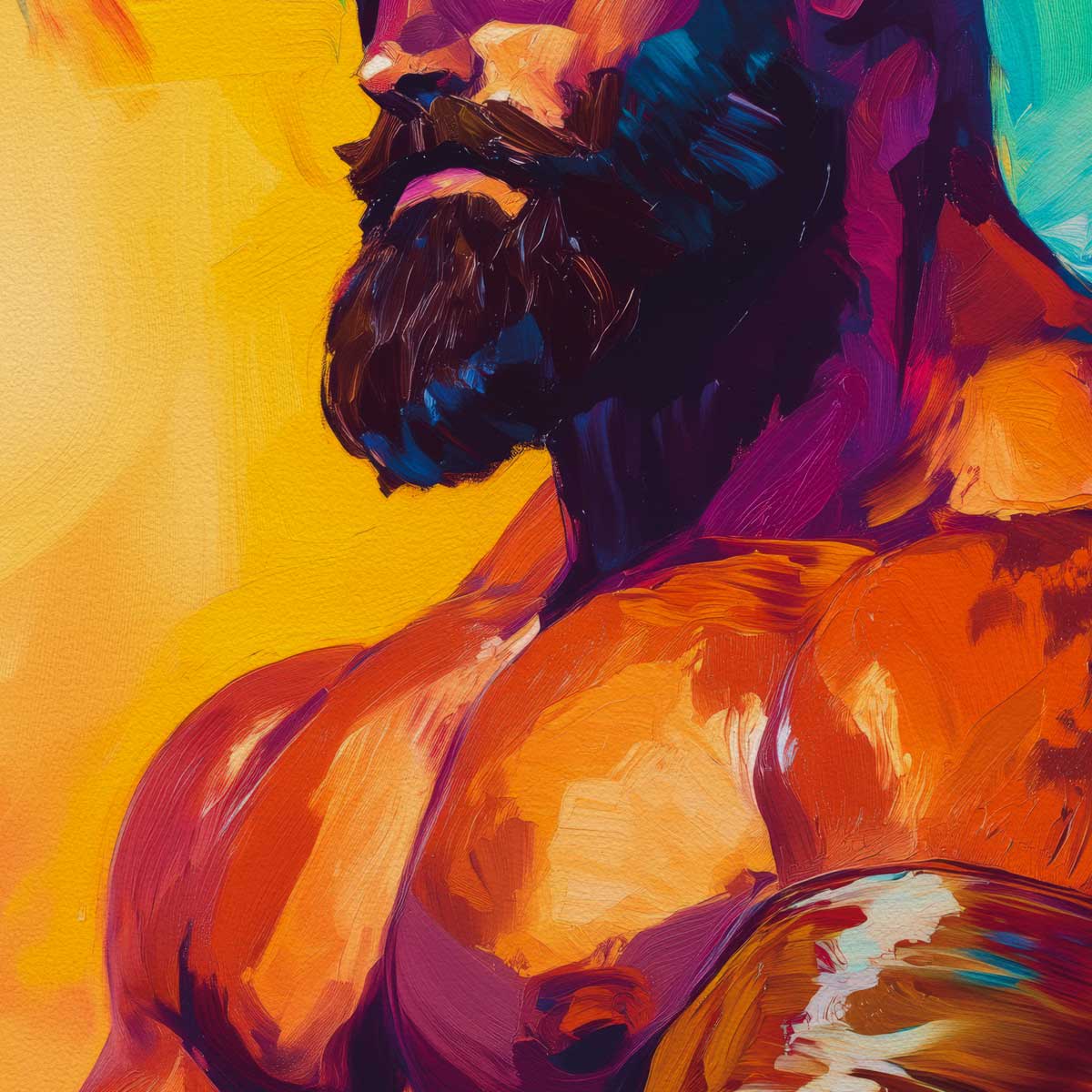 The Watchful Cowboy – Art Print Artist Brenden Sanborn