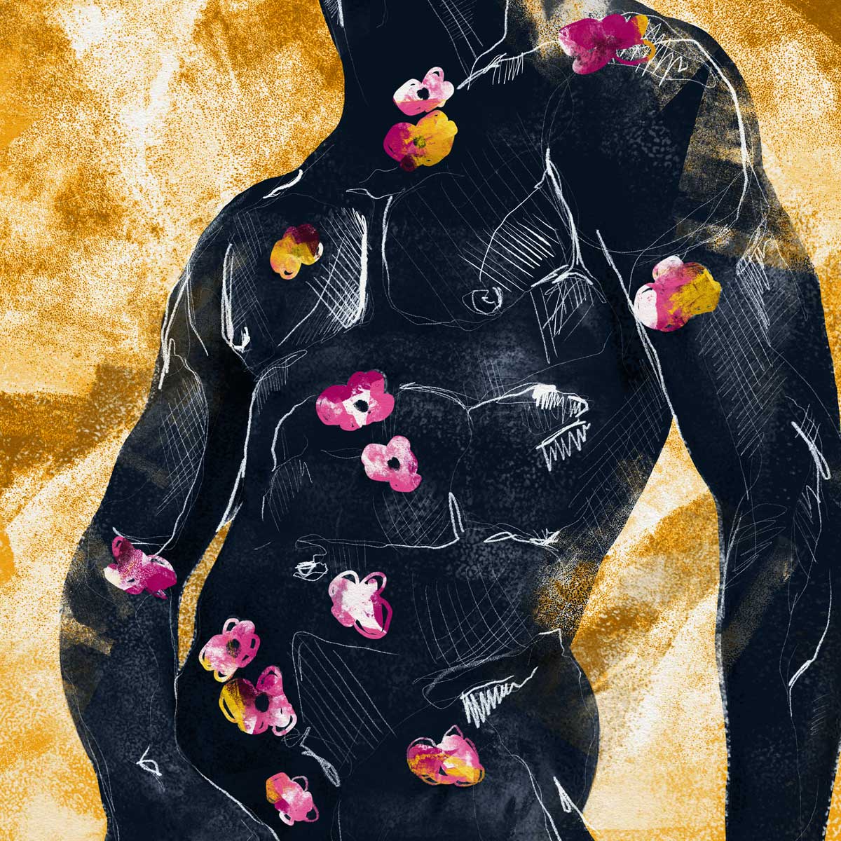 Blooms of a Content Soul - Art print Artist Brenden Sanborn