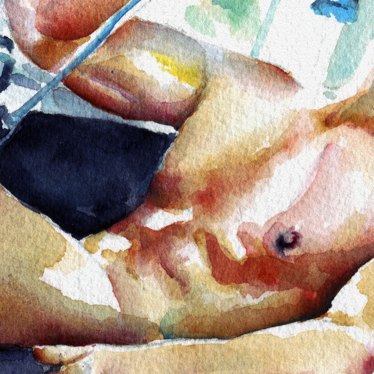 Wet and Wanting – Art Print Artist Brenden Sanborn