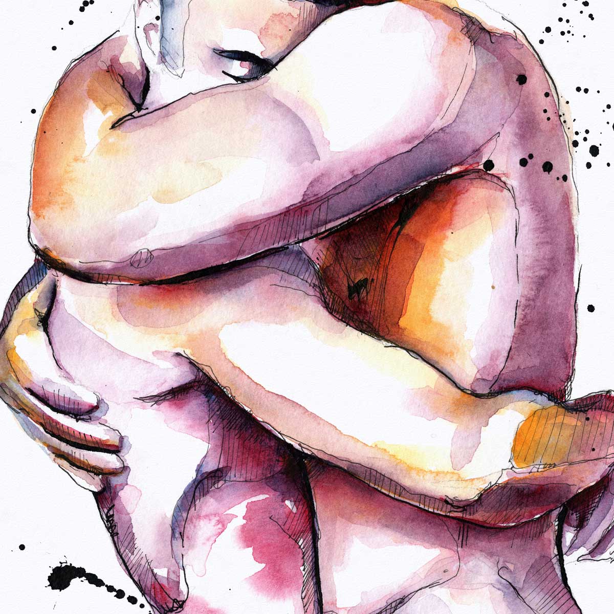 Lost in Your Arms – Art Print Artist Brenden Sanborn