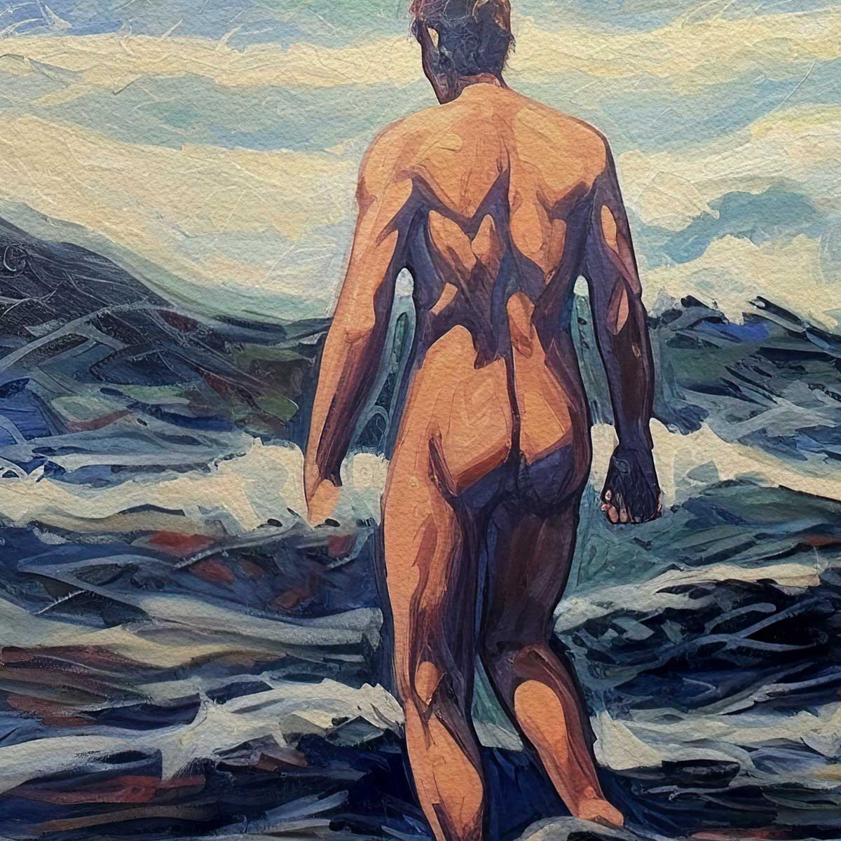 Into the Tides – Art Print Artist Brenden Sanborn