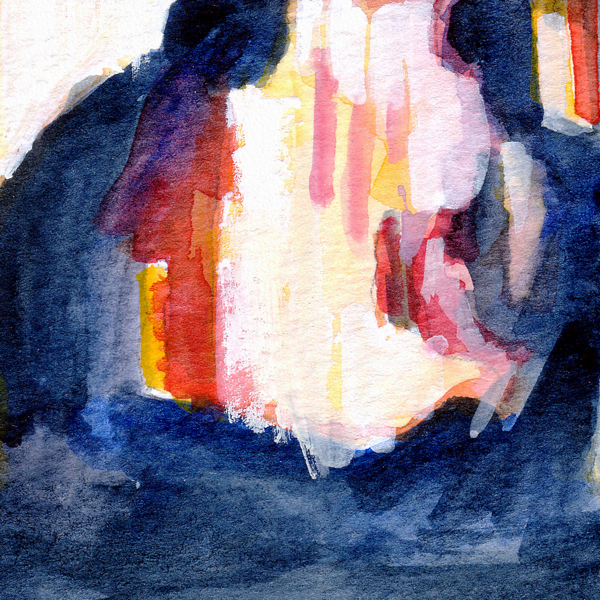 Shadows in the Glow of Midnight Conversations - Art Print Artist Brenden Sanborn